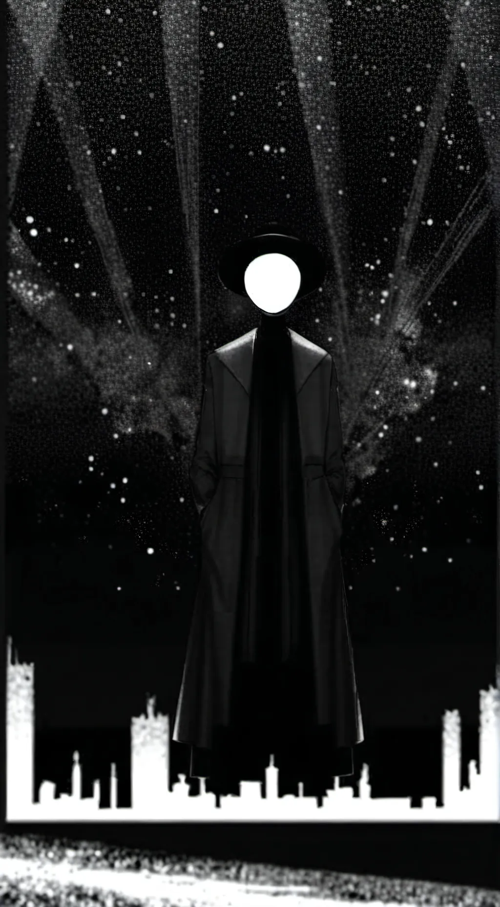 ai character: the dark man background