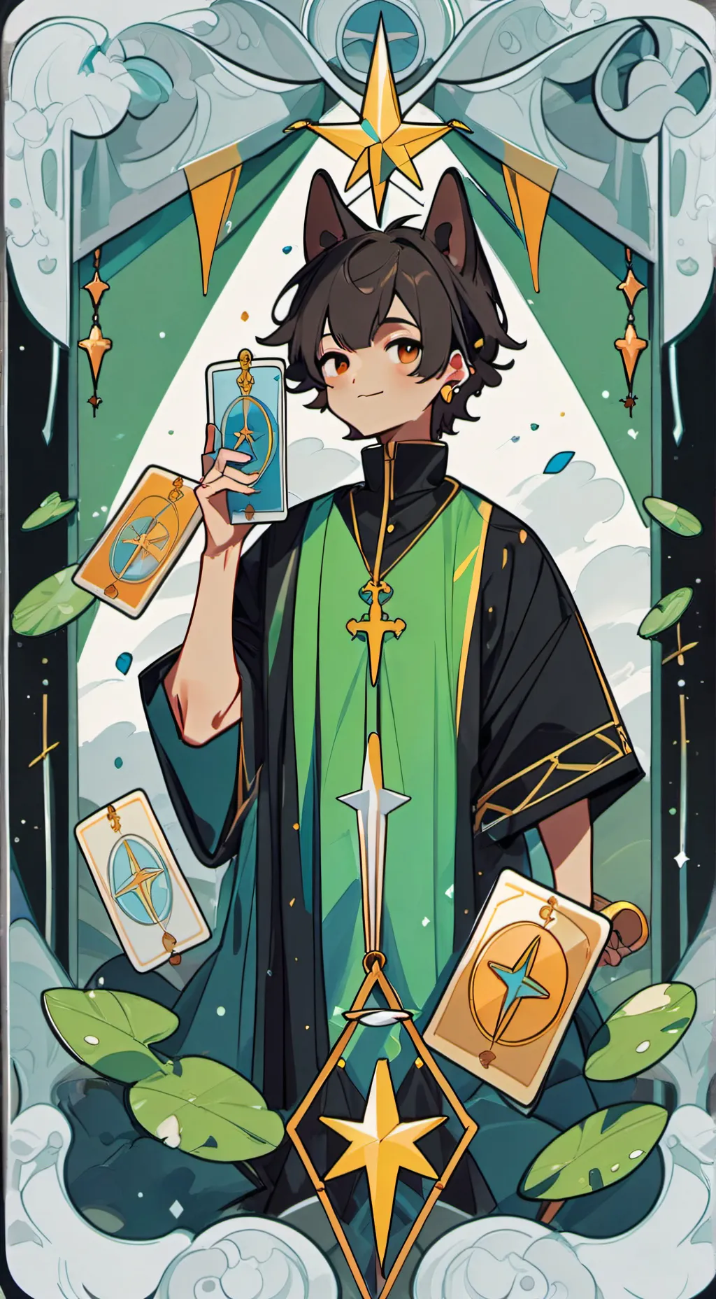 ai character: furro background