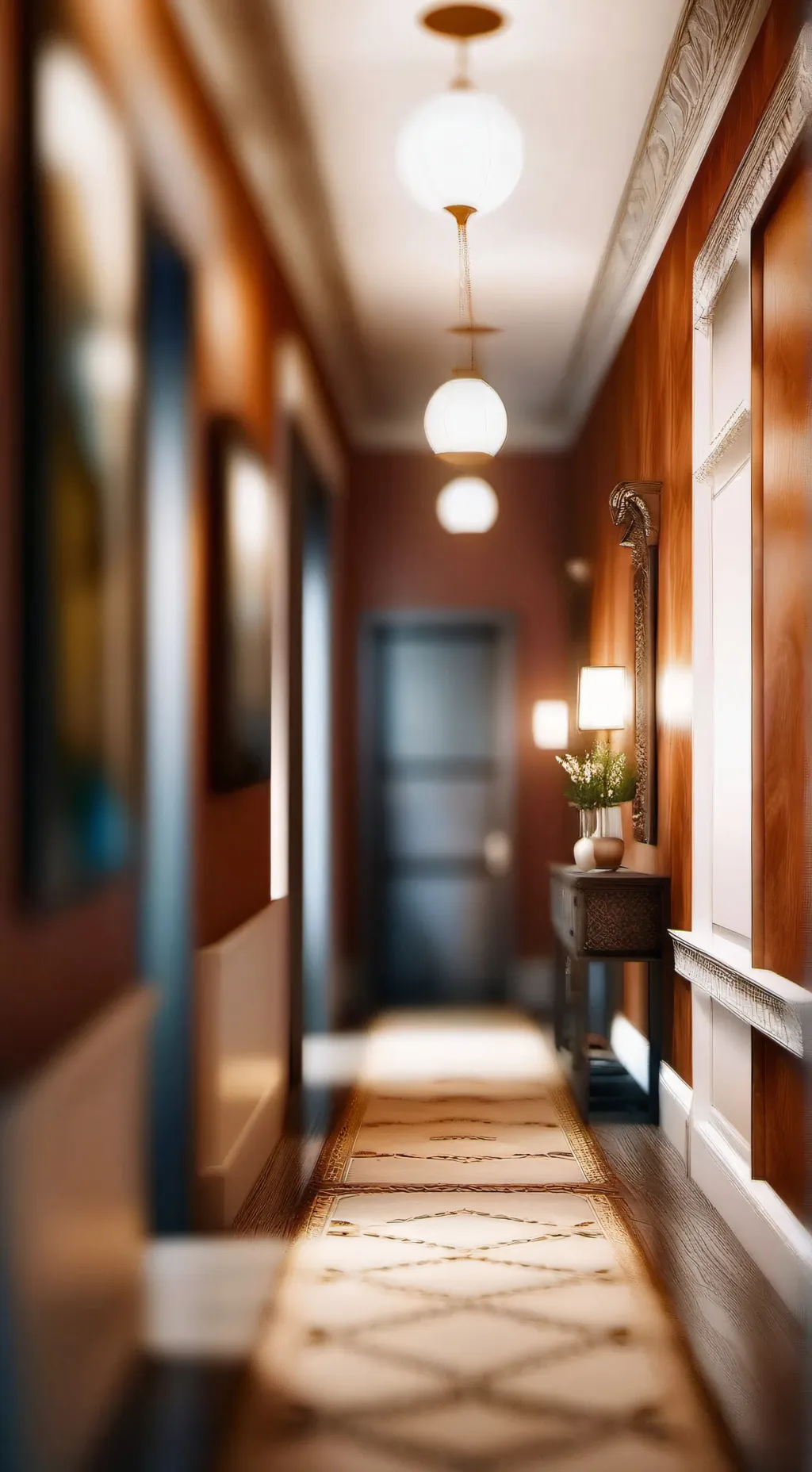 ai character: sprunki hallway background