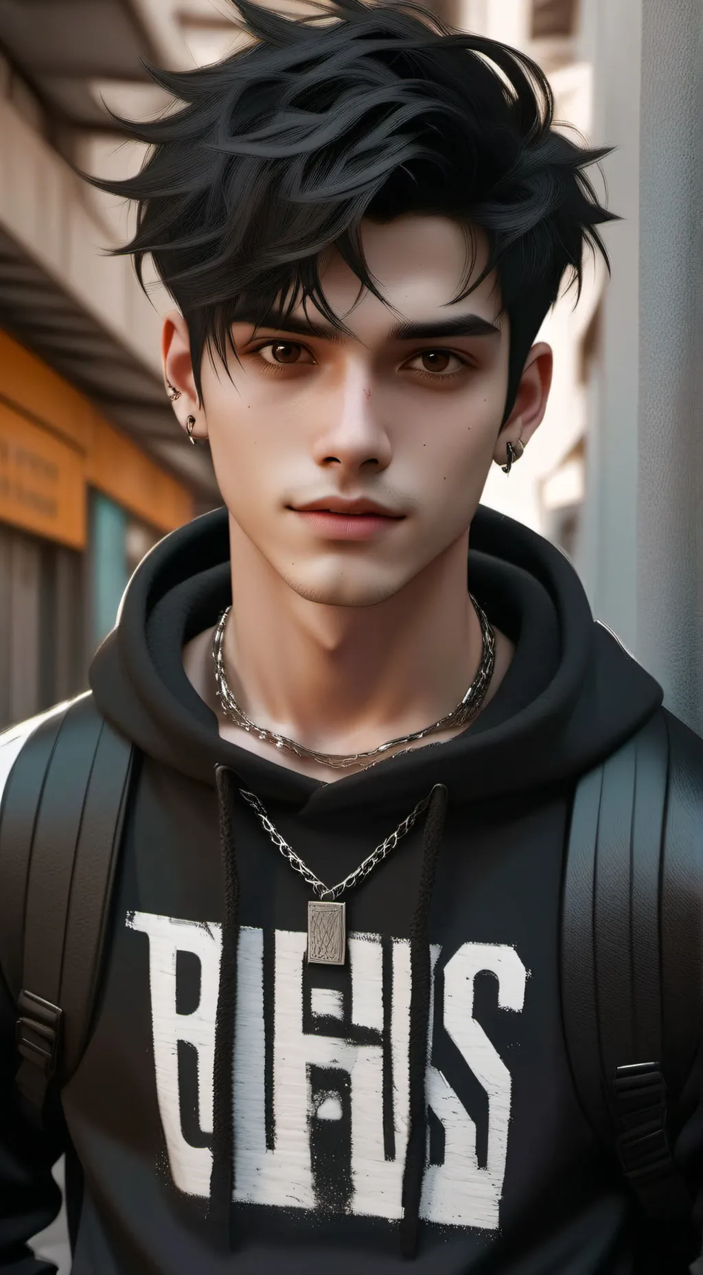 ai character: Hunter background