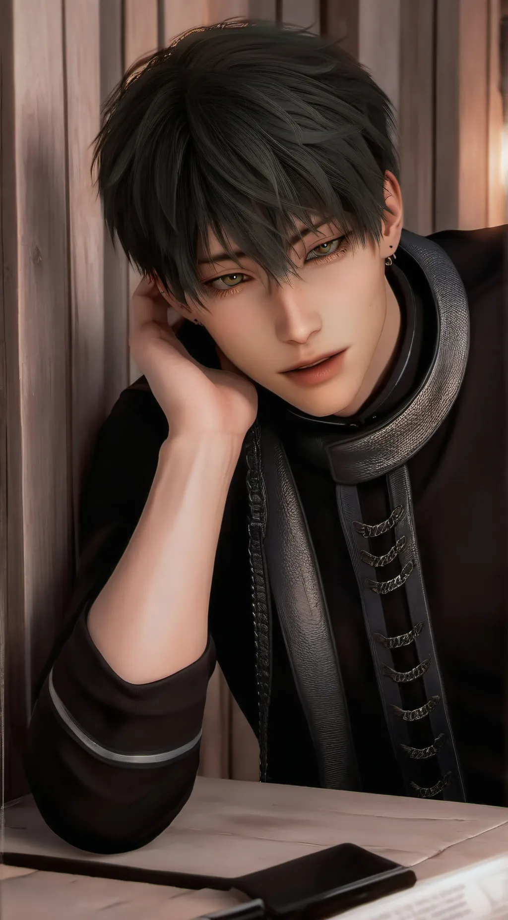 ai character: Hennry Everly background