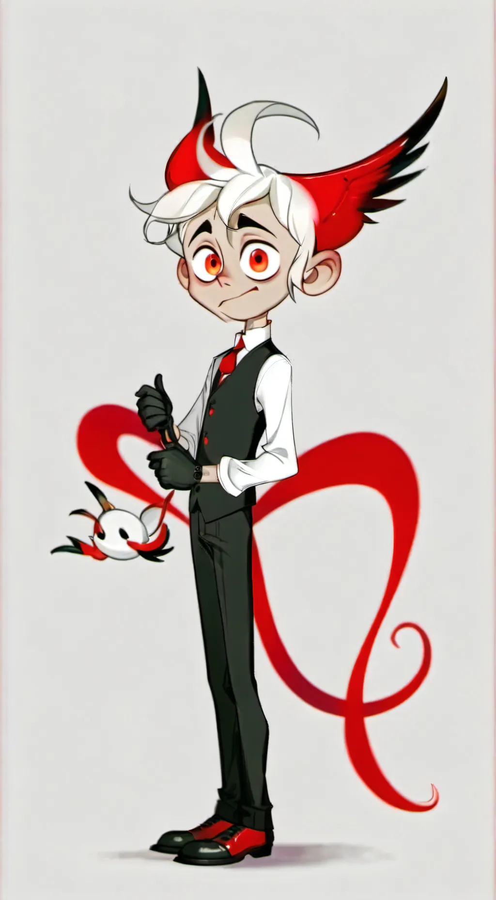 ai character: 🐥Lucifer's ducks🦆 background