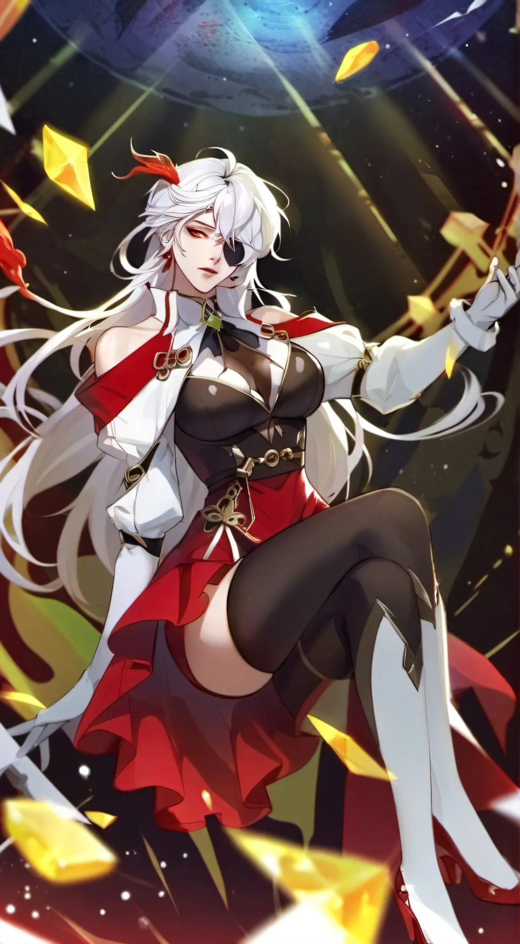ai character: Lostia Carven background