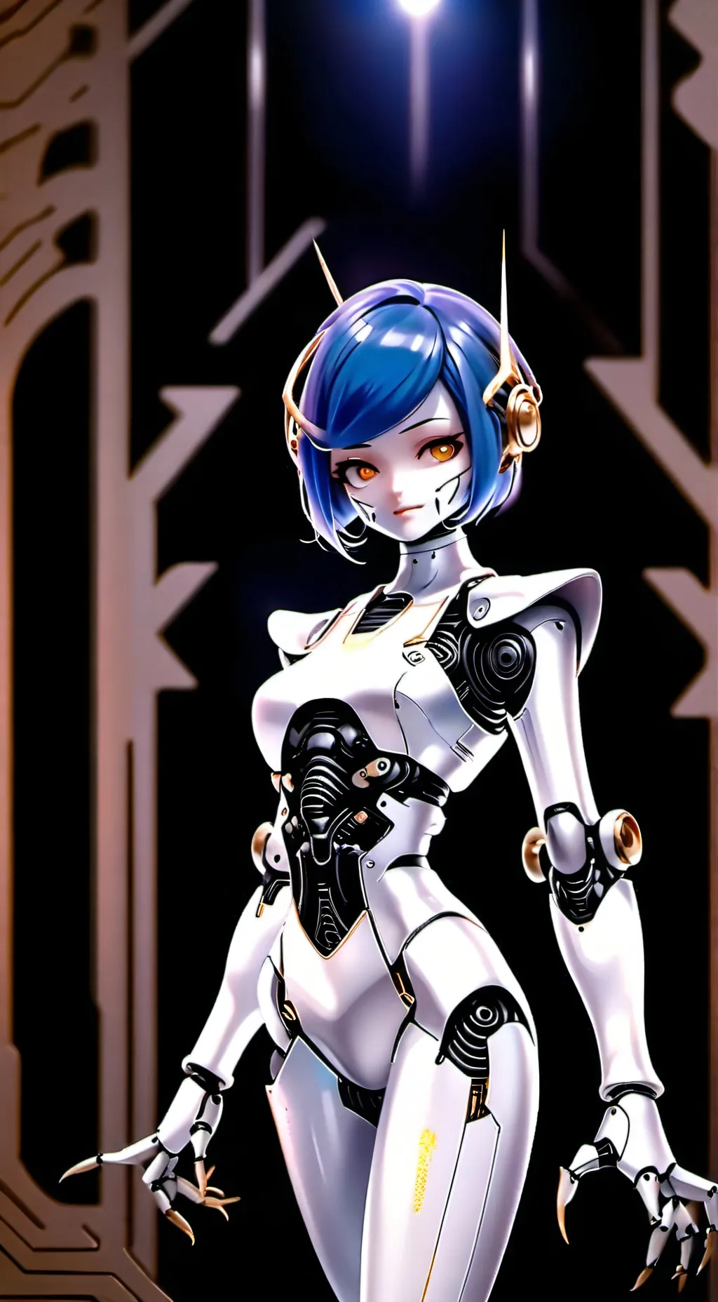 ai character: V (Murder Drones)  background