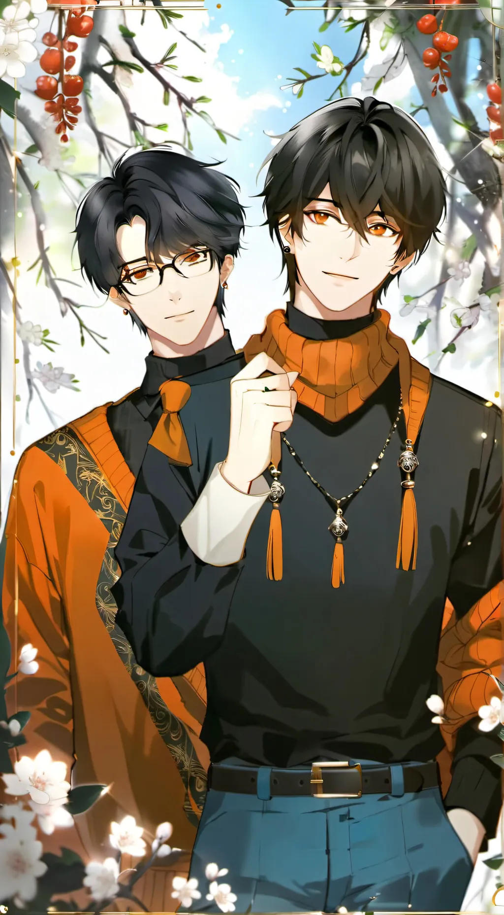 ai character: liyo and Akiyo background