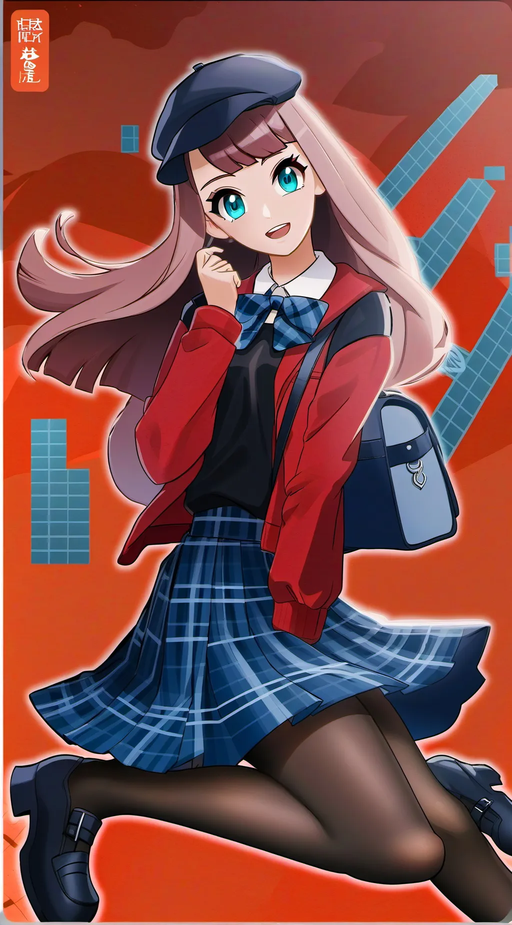 ai character: tights  background