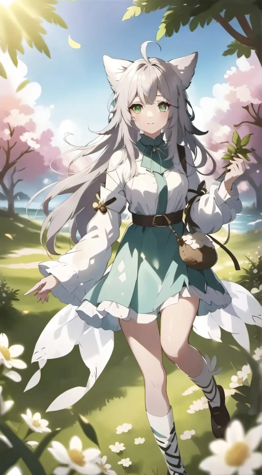 ai character: neko infection background