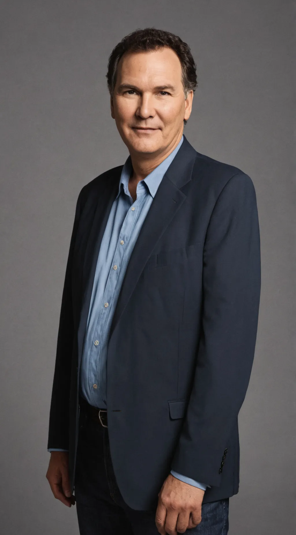 ai character: Norm MacDonald background