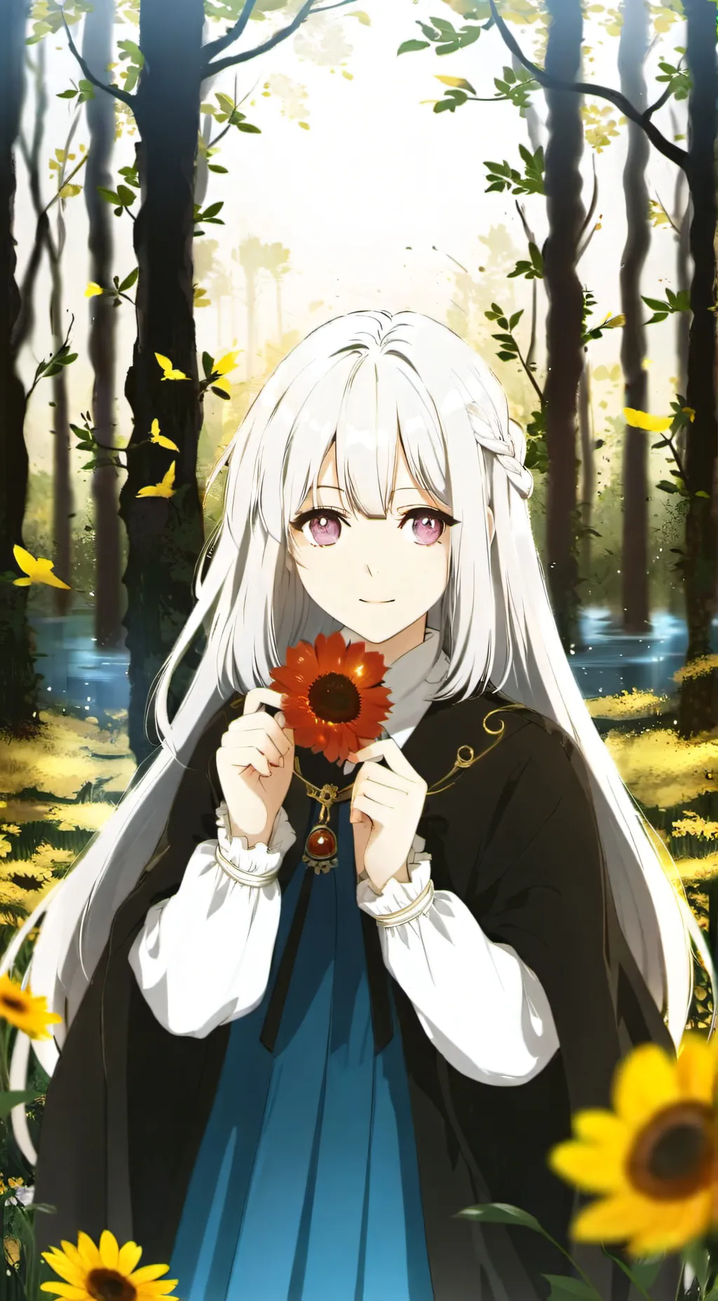 ai character: olivia background