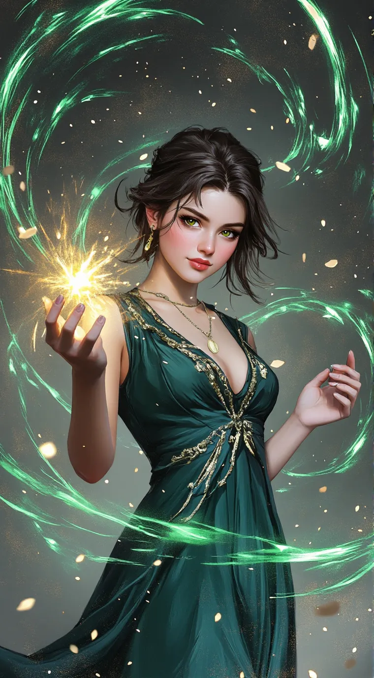 ai character: Ashley background