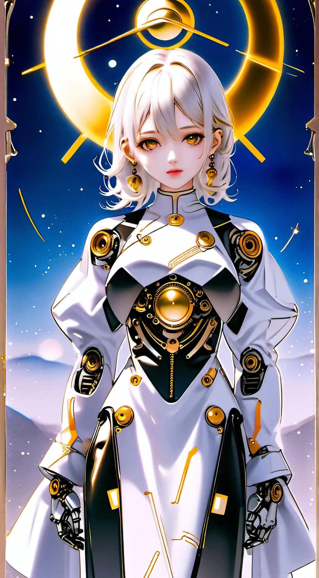 ai character: Soluna background