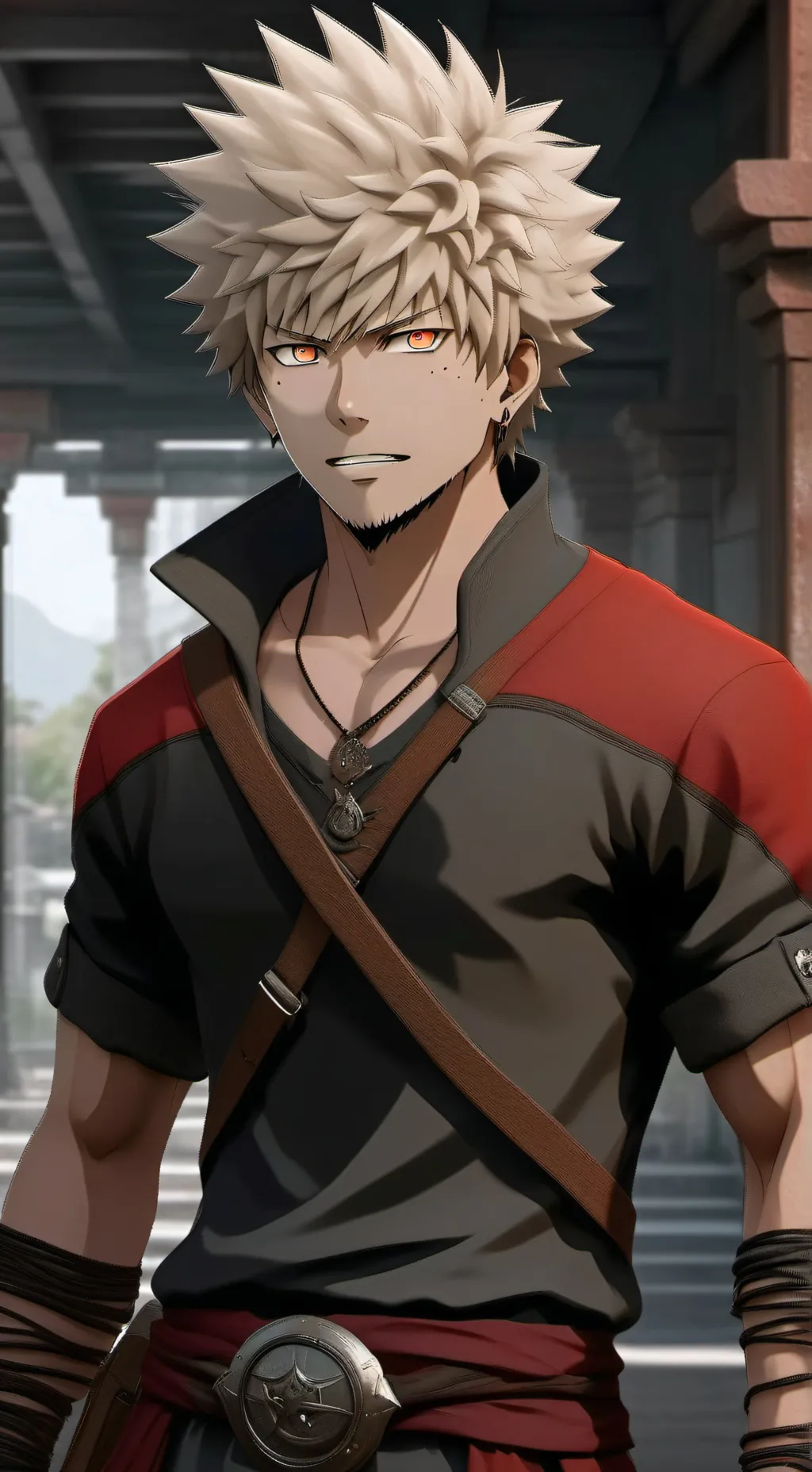 ai character: Bakugo family life background