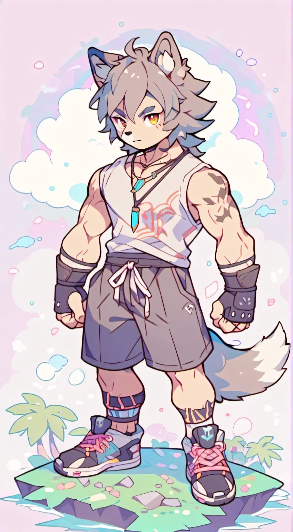 ai character: Dylan  background