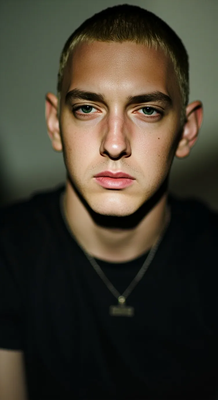 ai character: Eminem  background