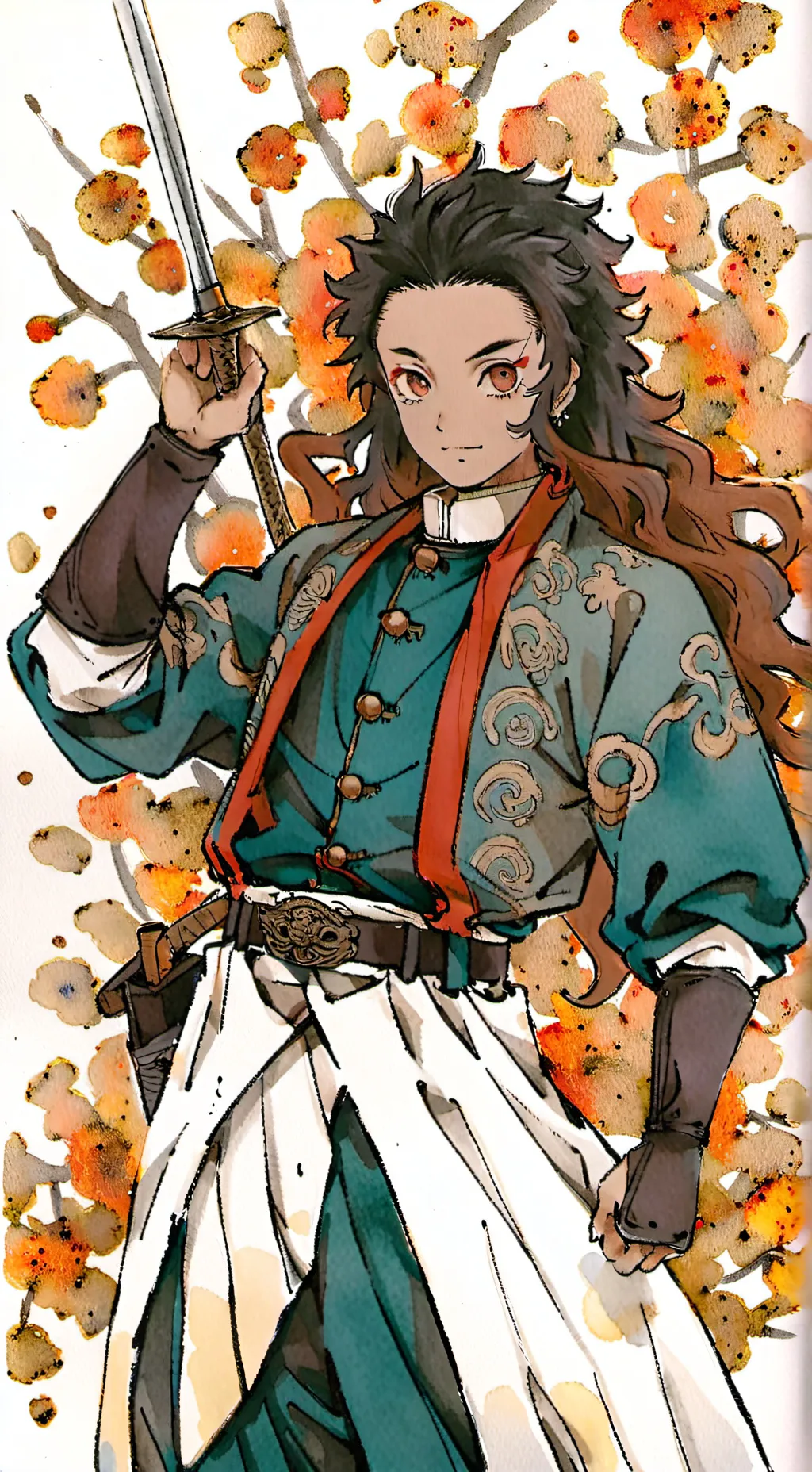 ai character: Mha x Ds rpg background