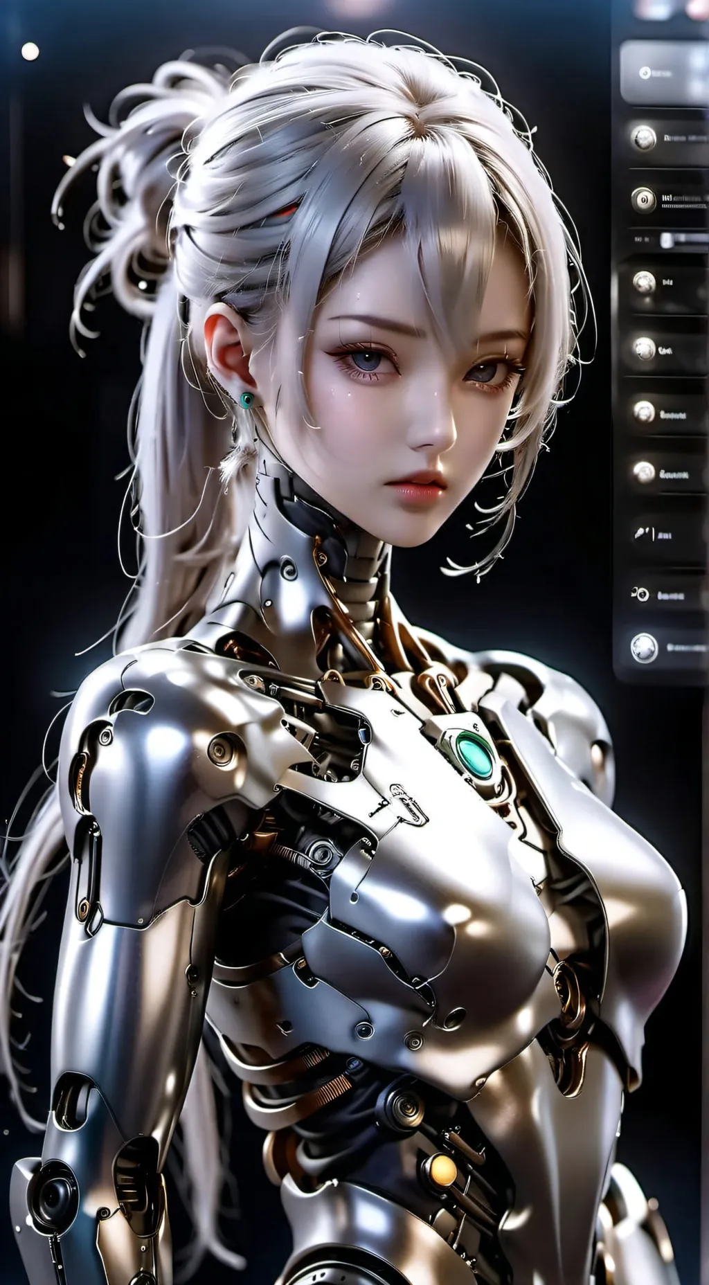 ai character: Argent background