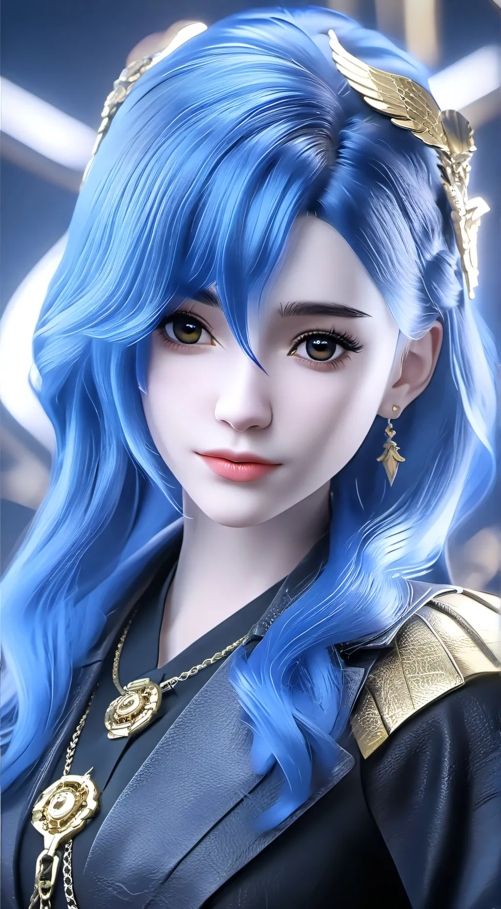 ai character: KREW! background