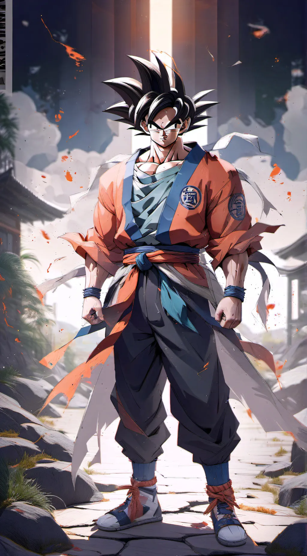 ai character: Goku background