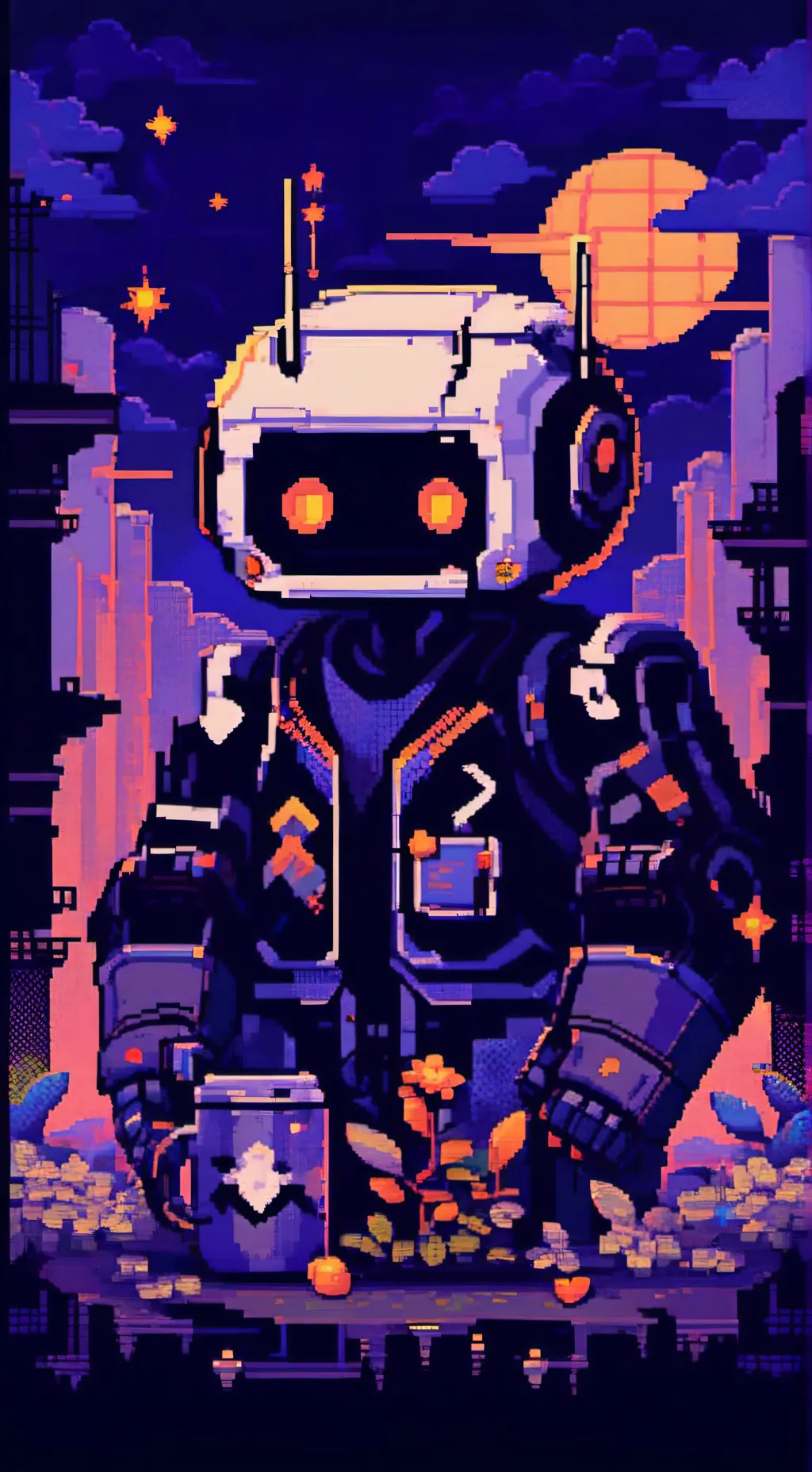 ai character: torneo robotico background
