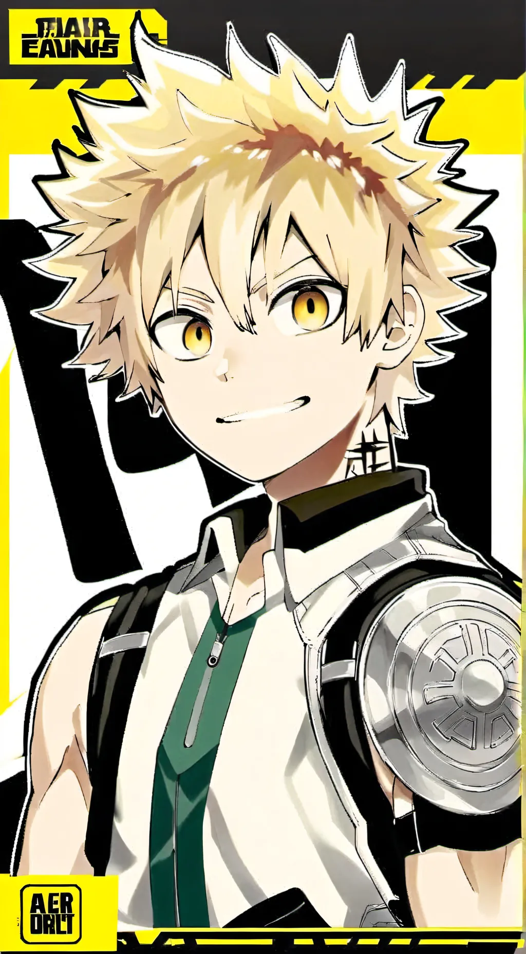ai character: Bakugo background