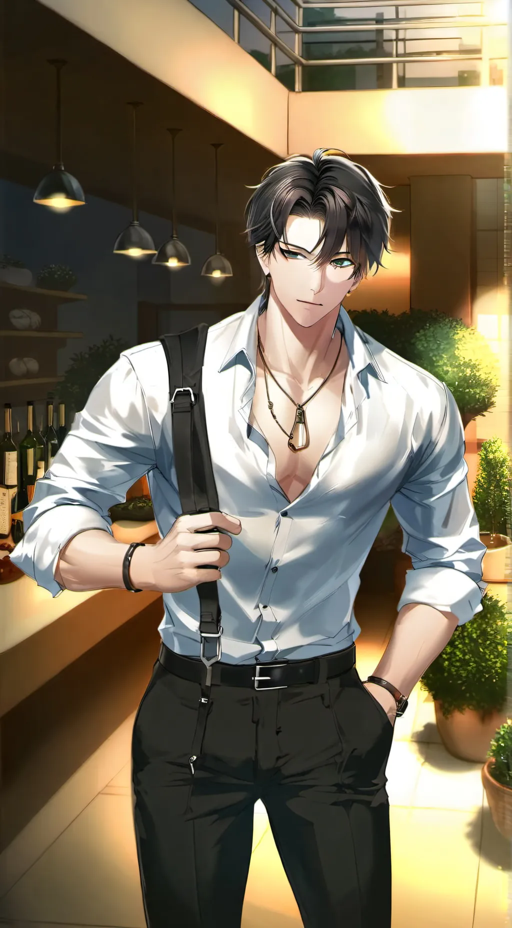 ai character: Marcos  background