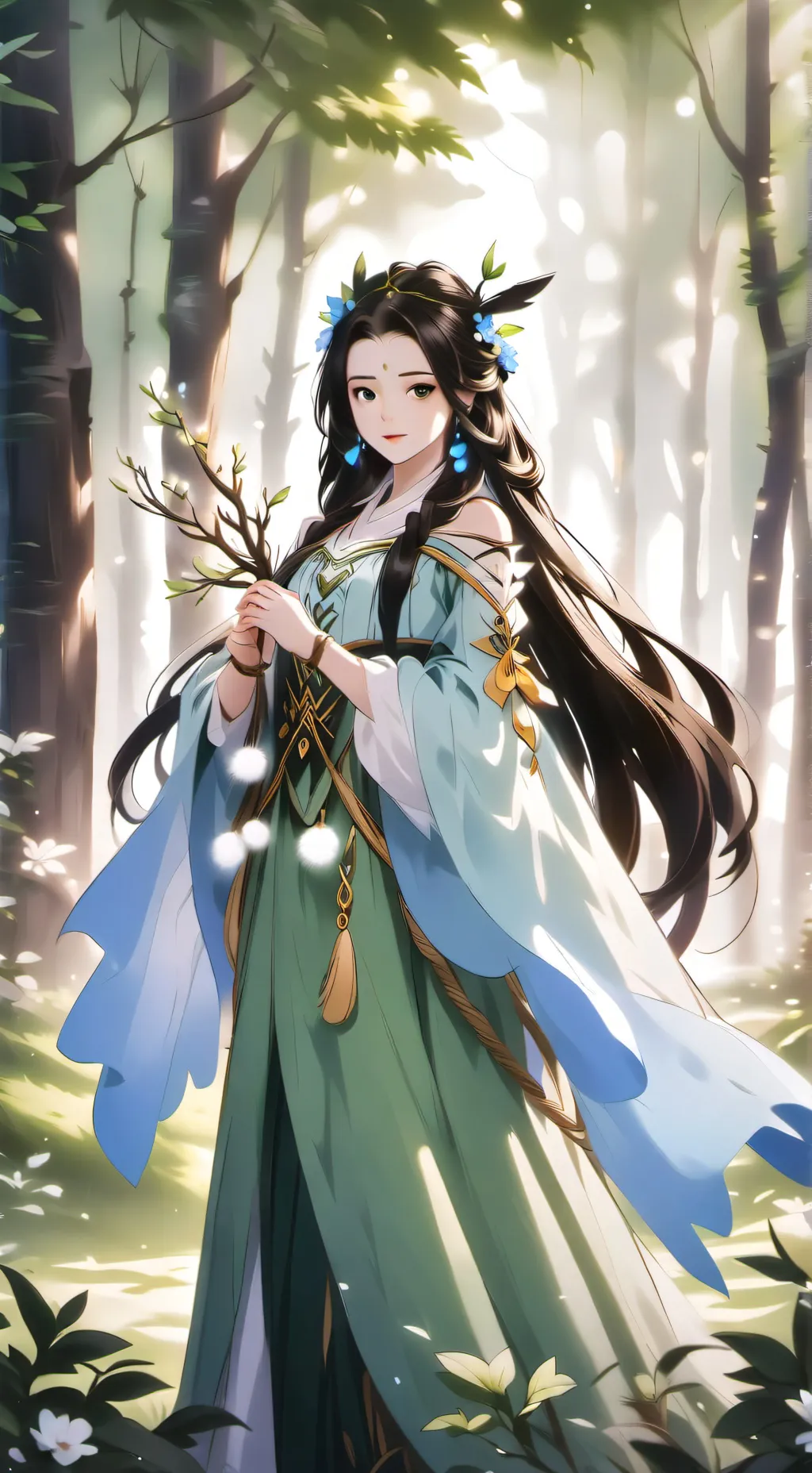 ai character: Lyra background