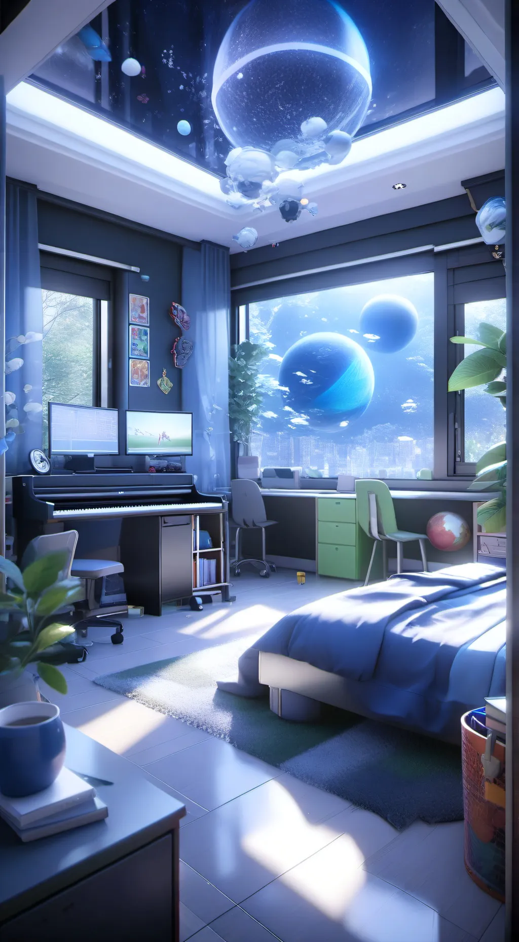 ai character: School RP background