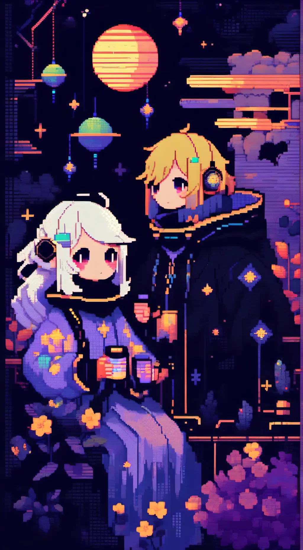 ai character: Cosmo! background