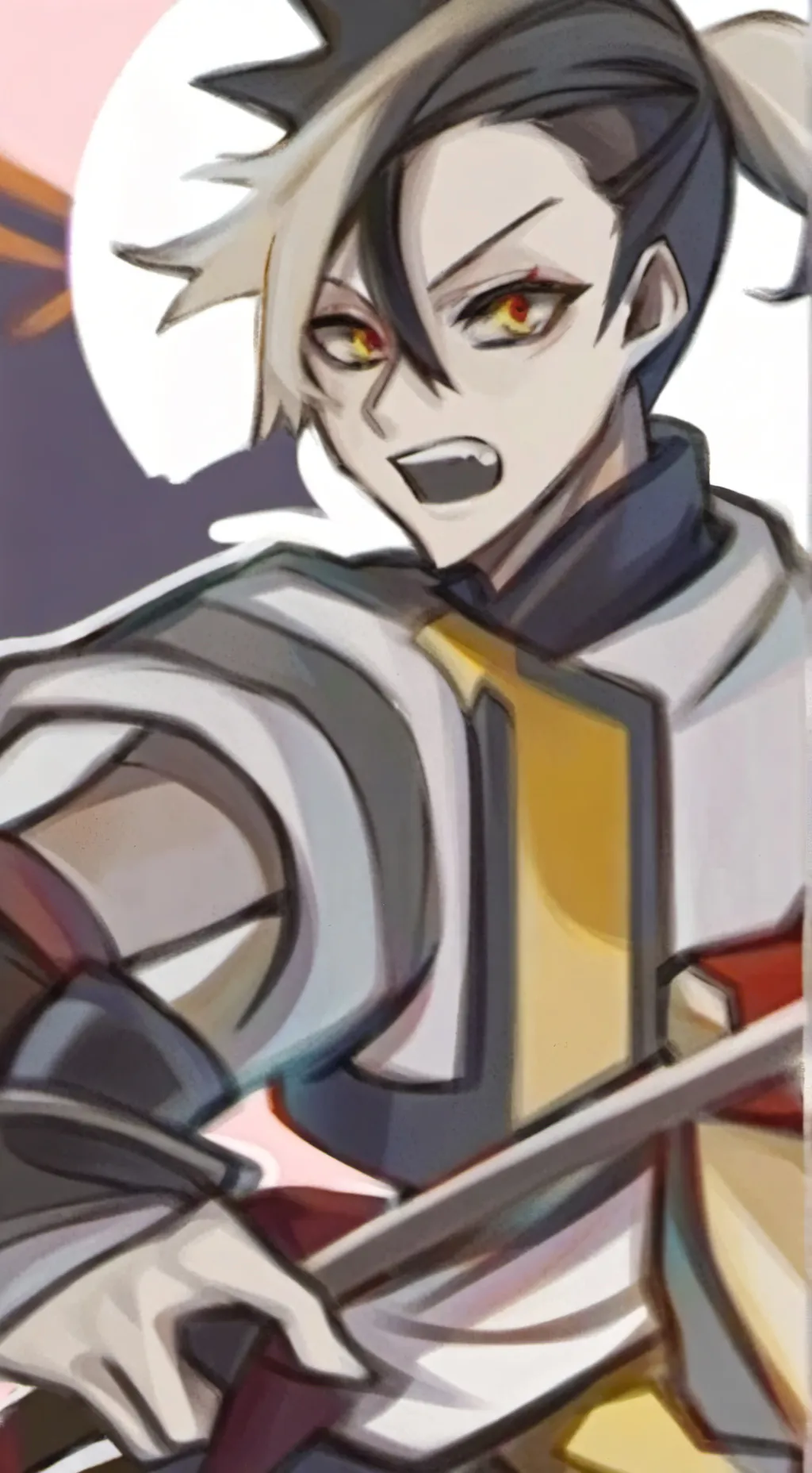 ai character: demon Genya  background