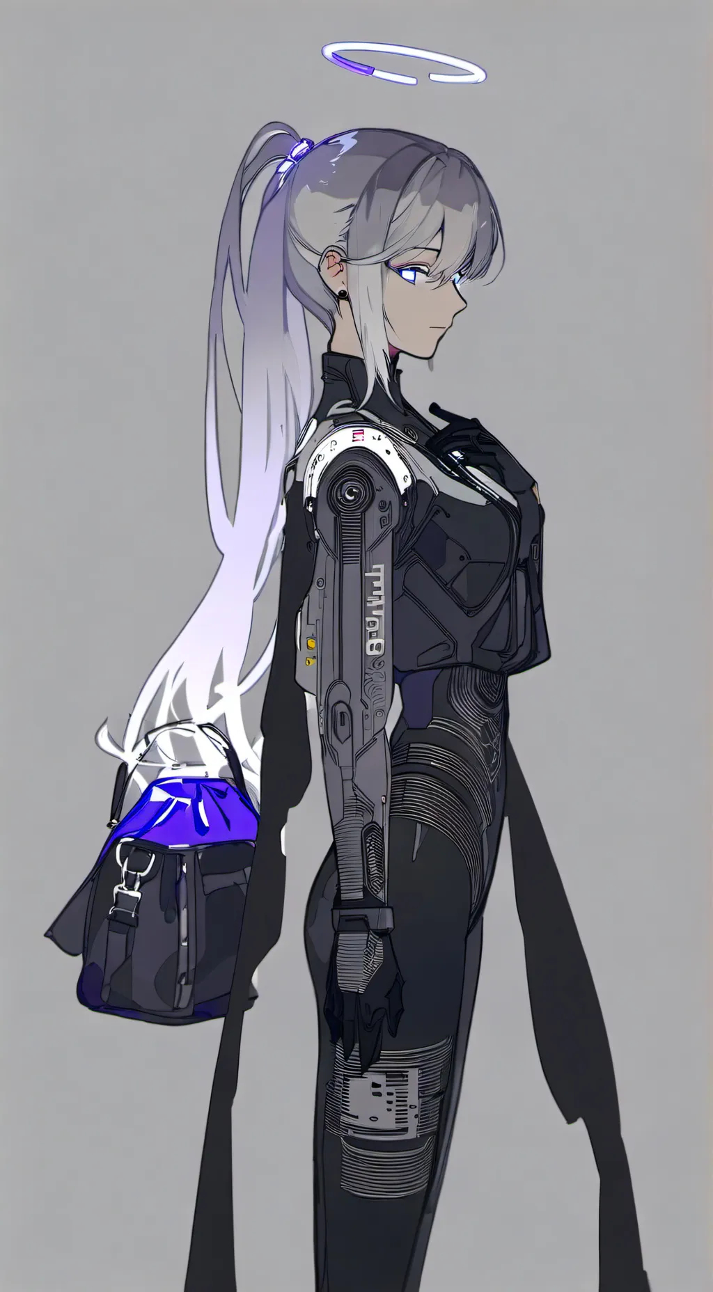 ai character: Aura background