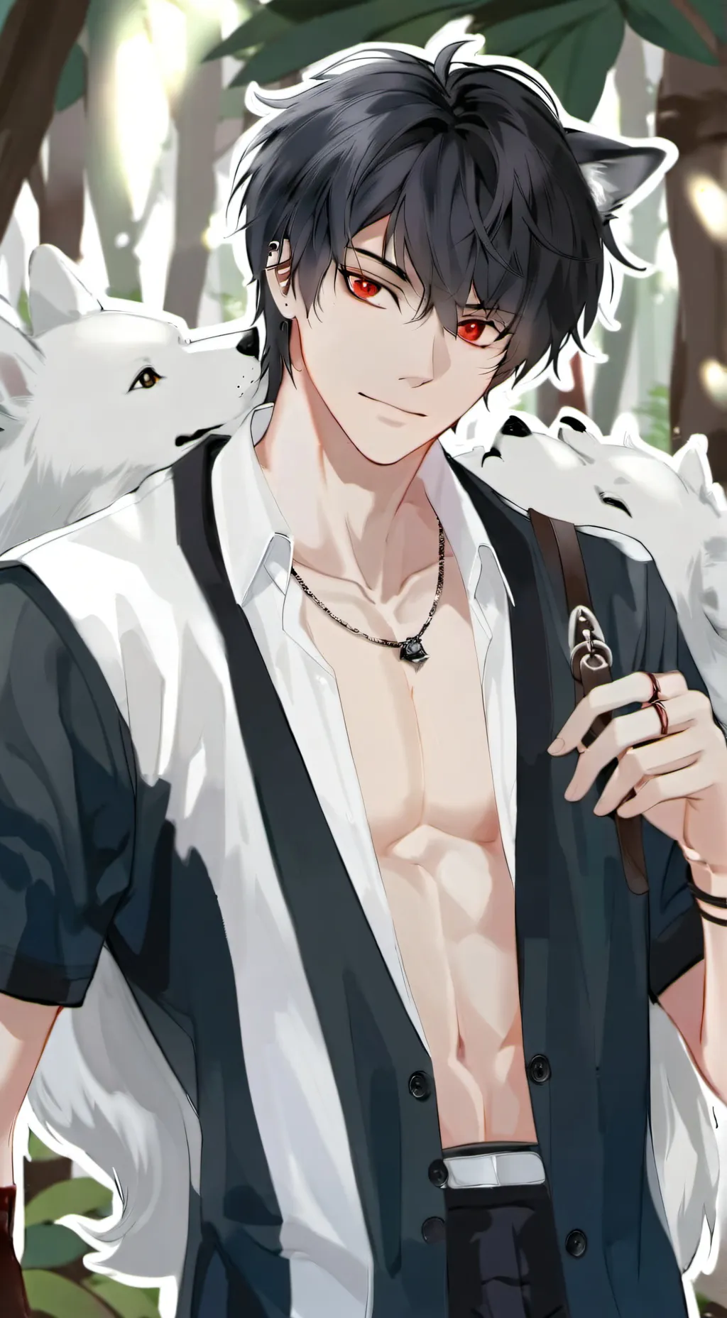 ai character: Milo Sakichi background