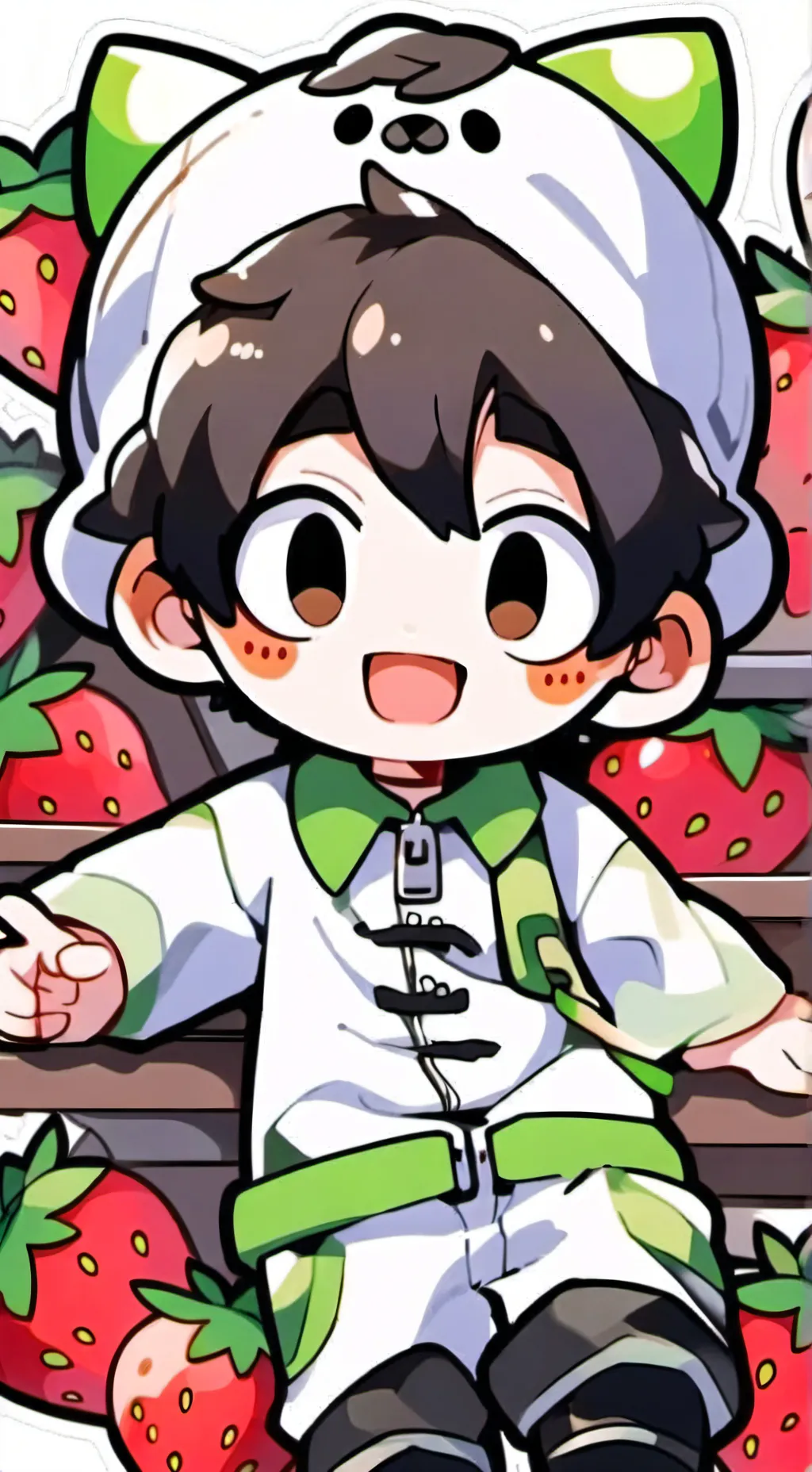 ai character: cosmo x sprout?... background