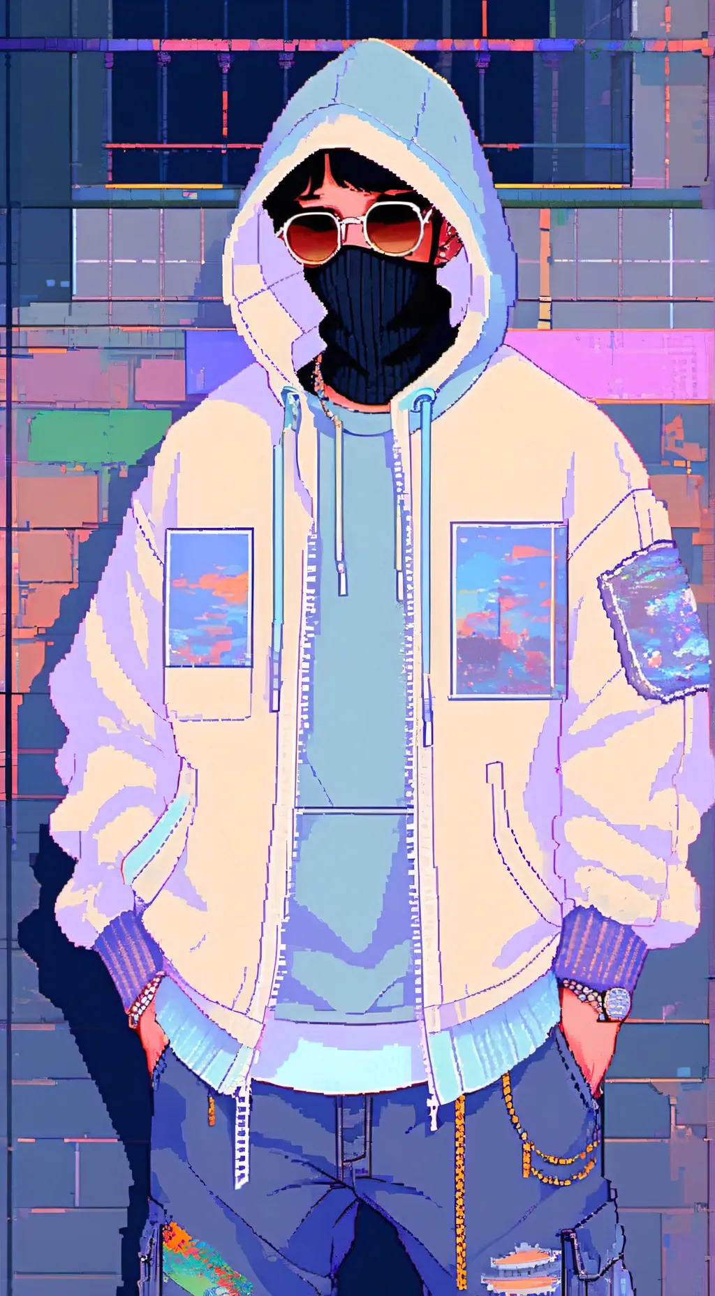 ai character: Fred background
