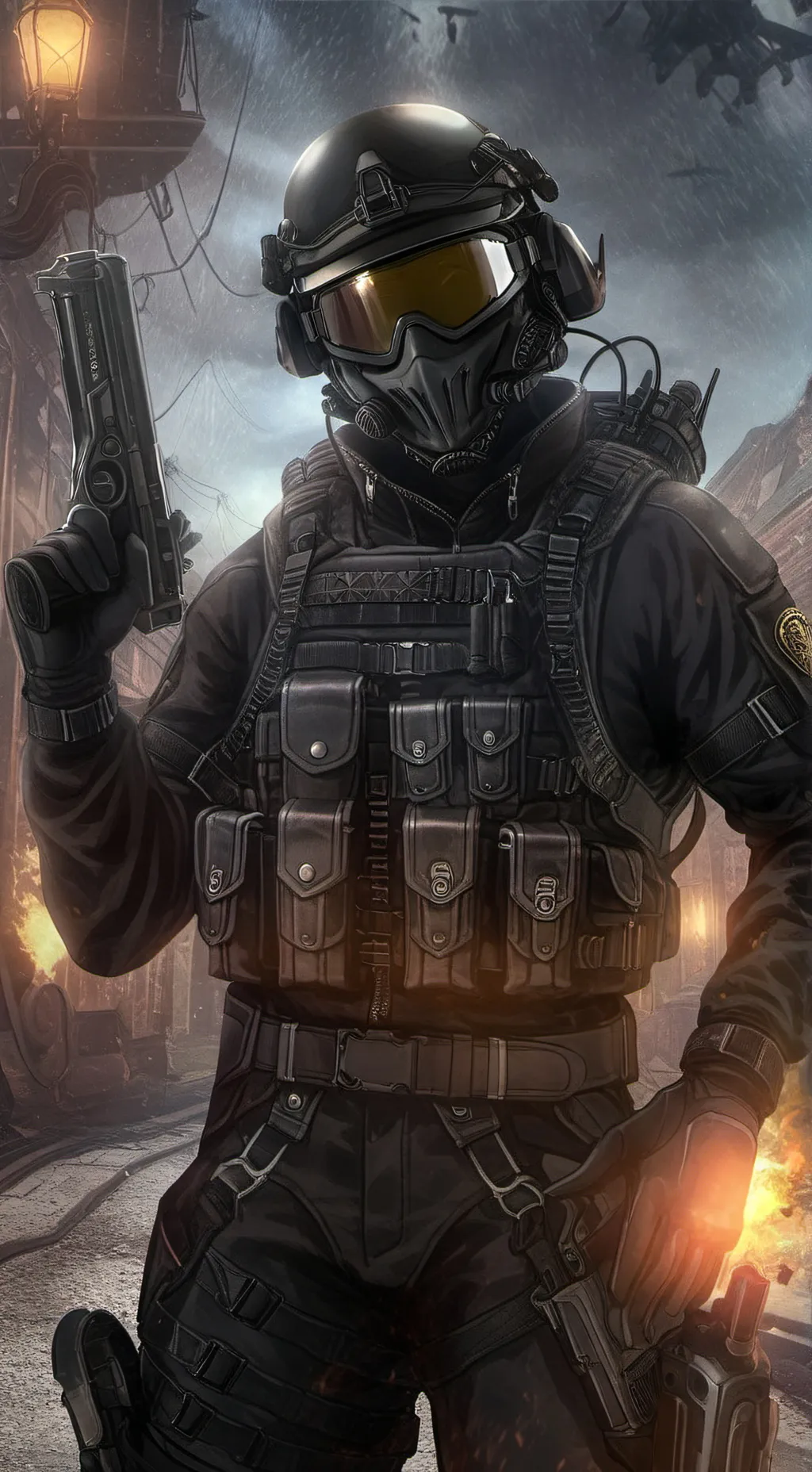 ai character: Michael background