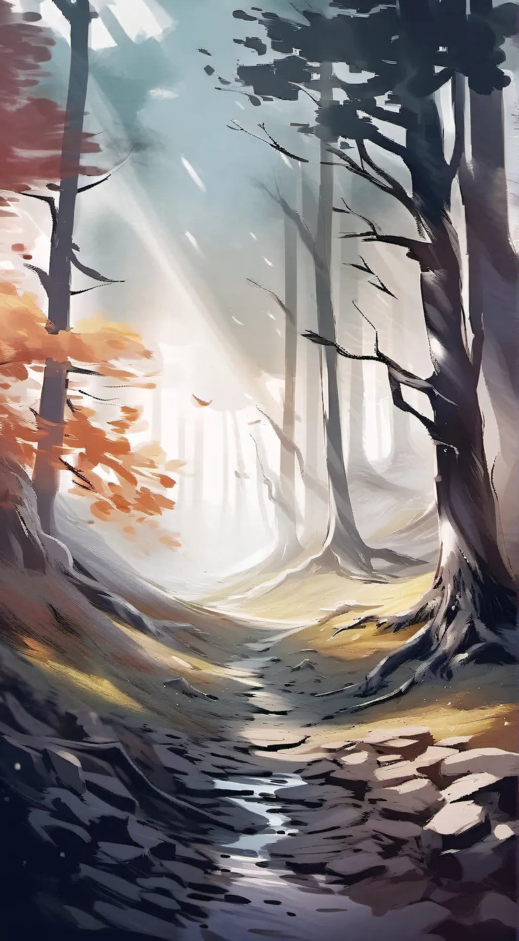 ai character: SnC woods story background