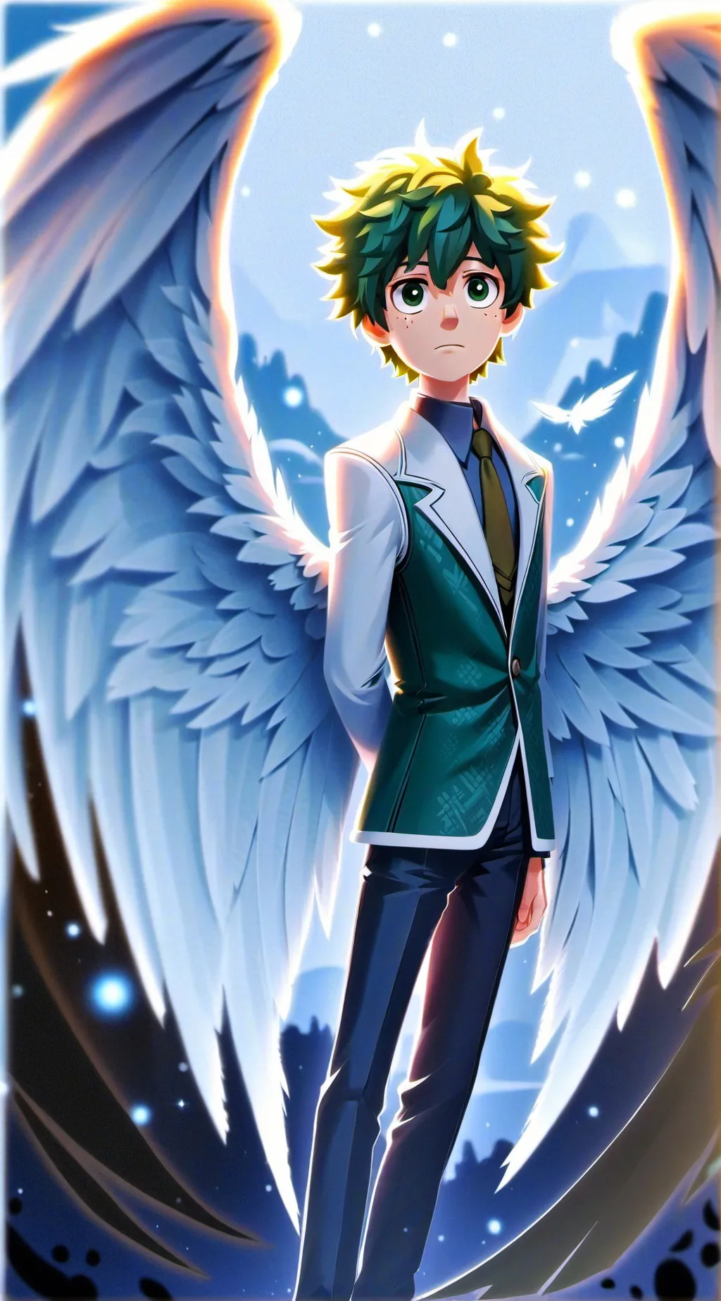 ai character: you save deku background