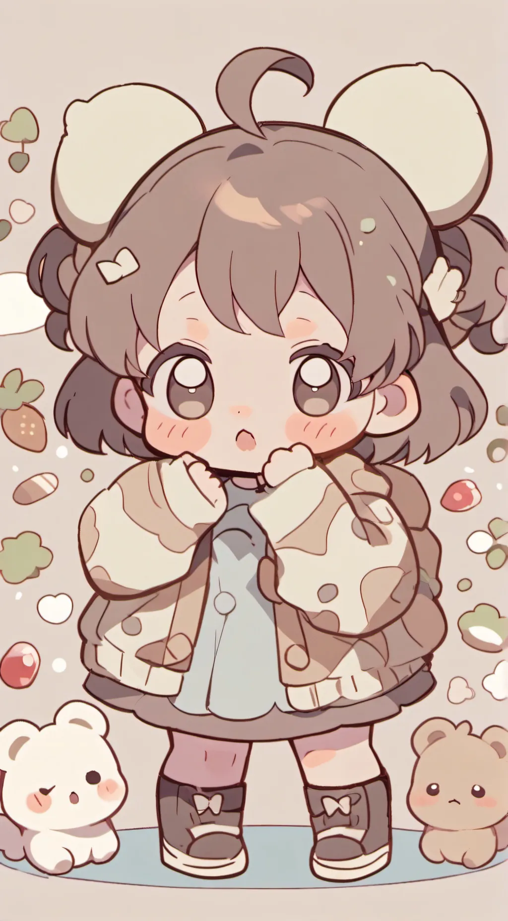 ai character: Demen baby background