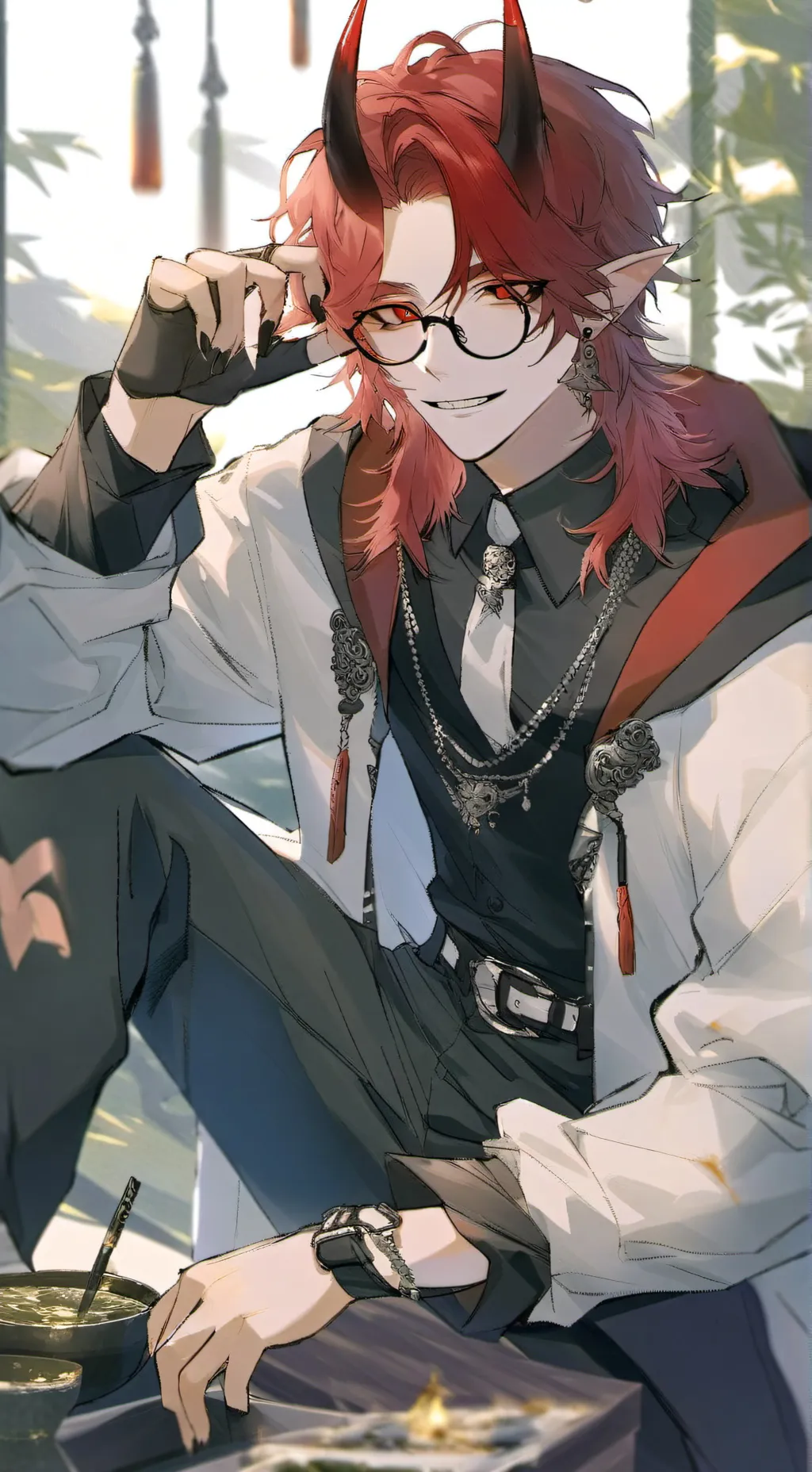 ai character: Monday background