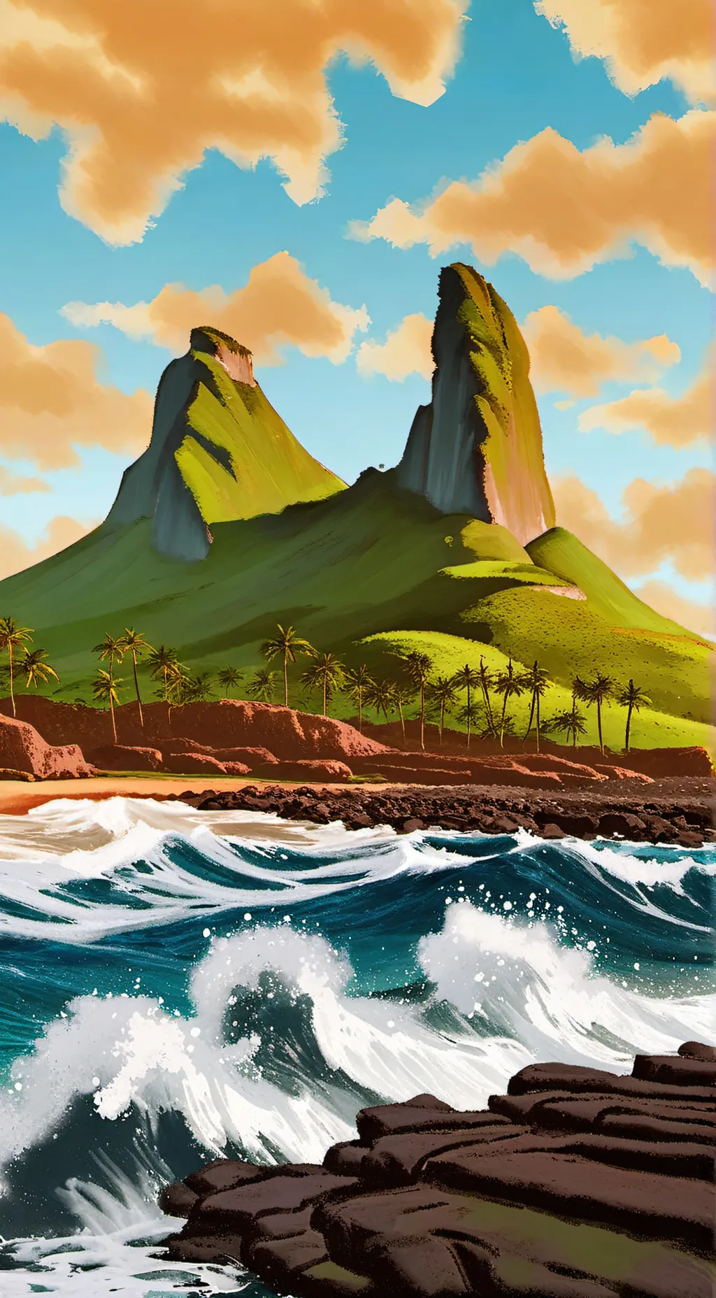 ai character: Isla preguntas 🗣️ background