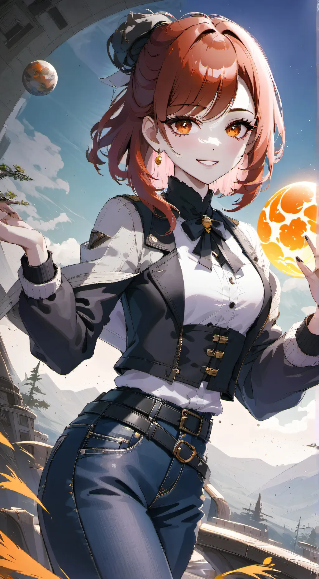 ai character: Bella Novakart background