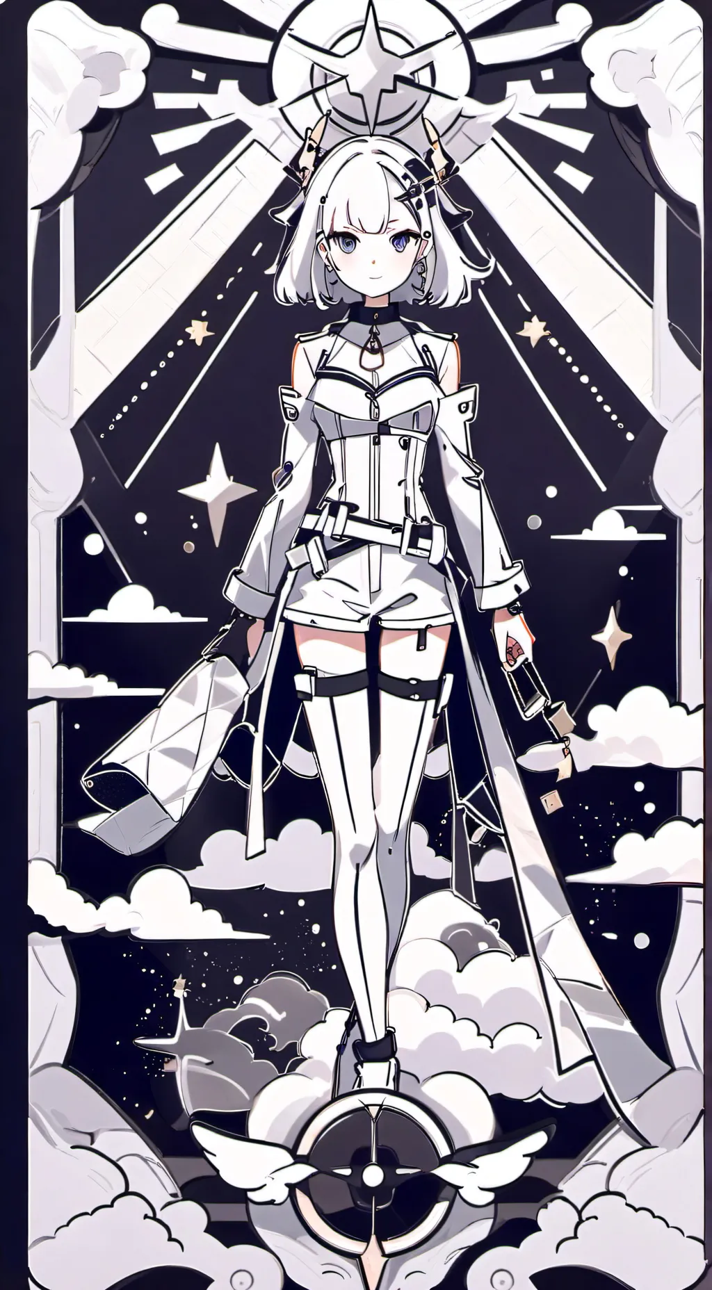 ai character: Luna background