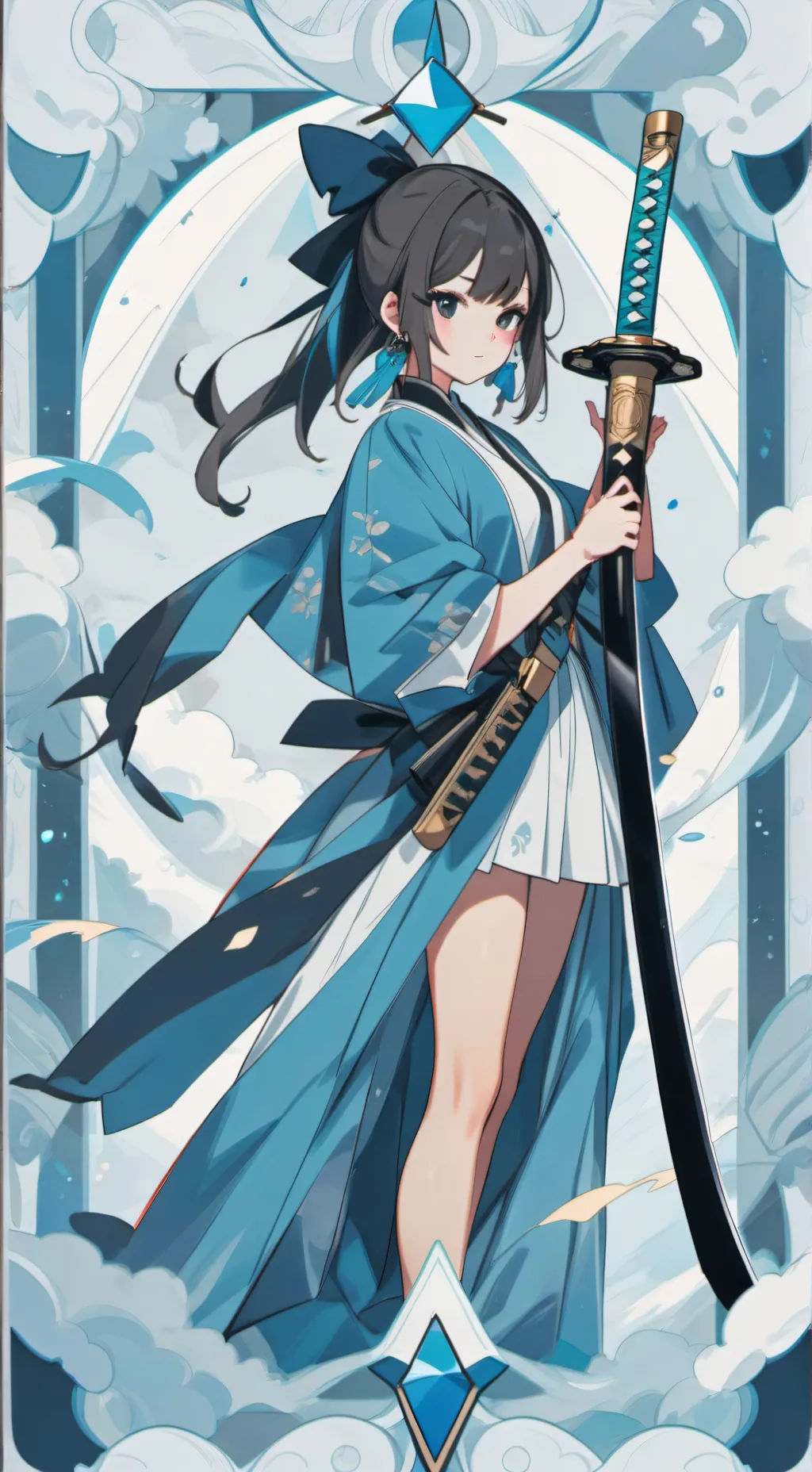 ai character: tanjiro x zenitsu  background