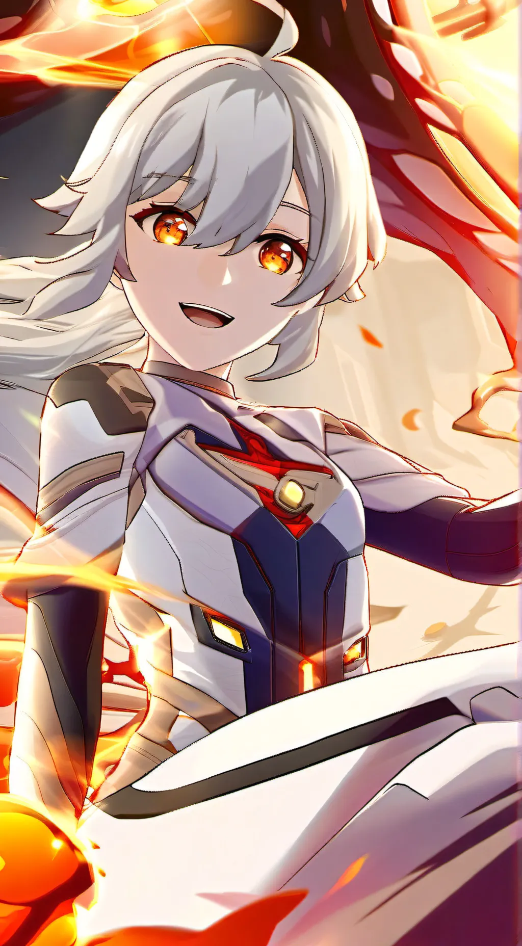 ai character: Kiana Kaslana background