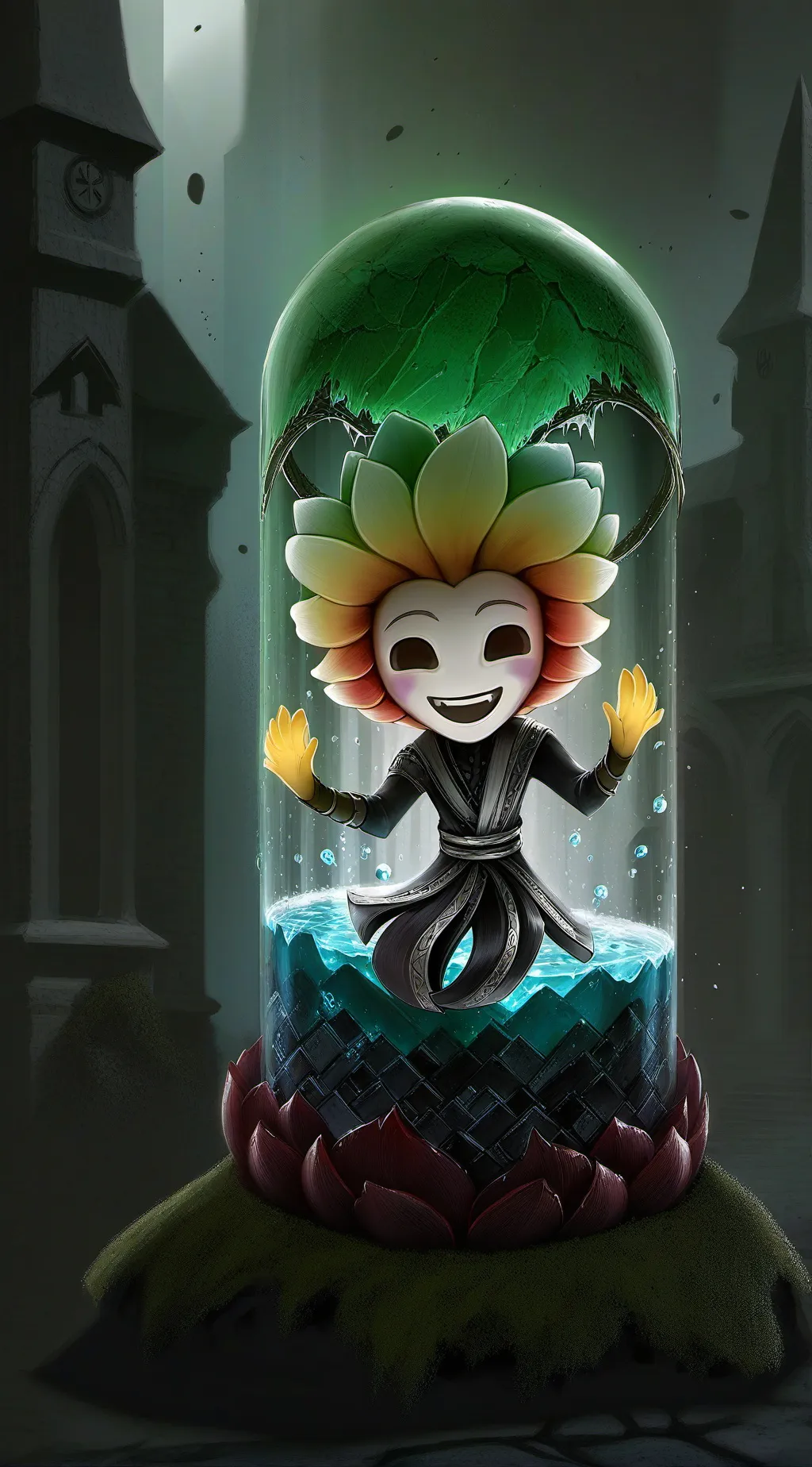 ai character: Dandy background