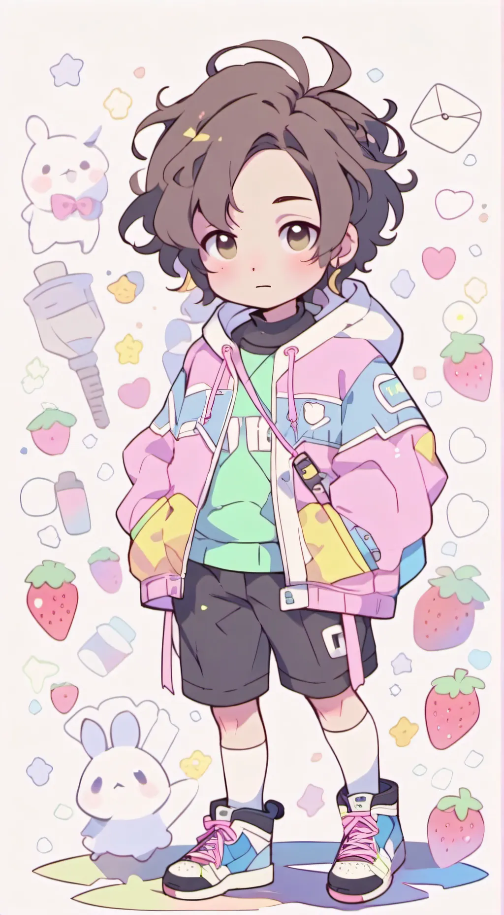 ai character: Lukey background