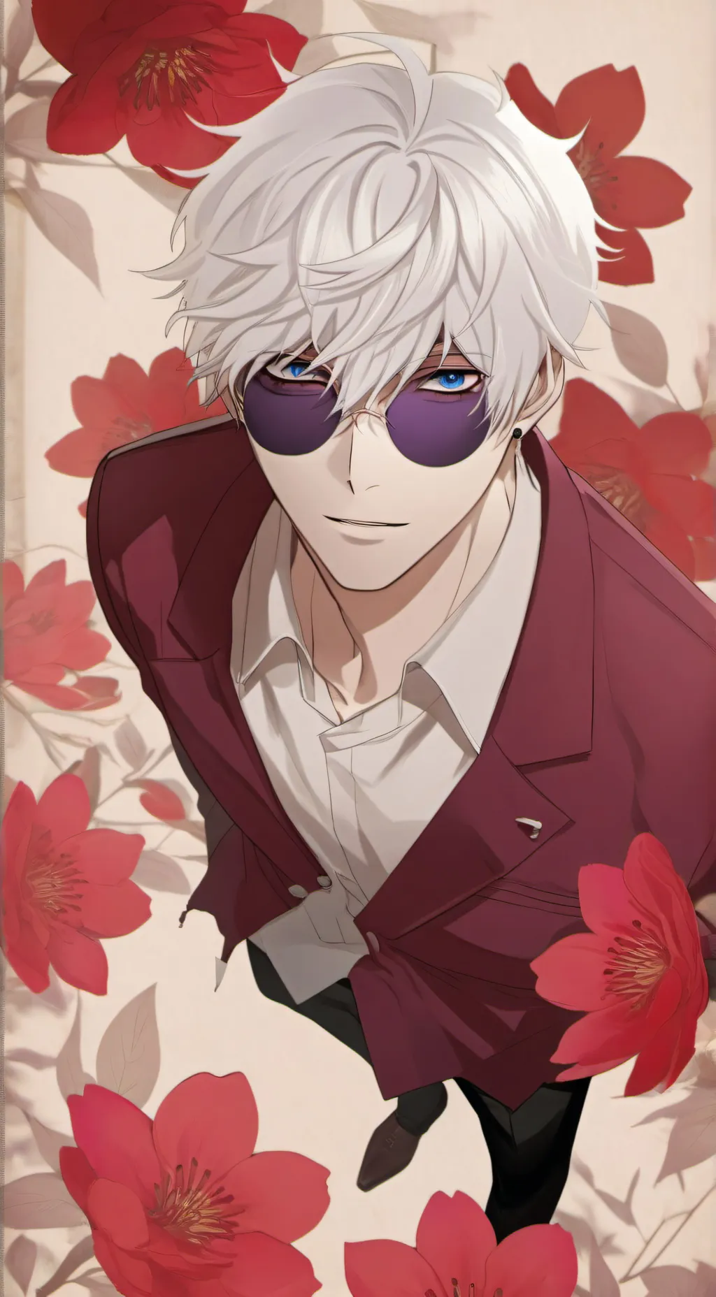ai character: Satoru Gojo background