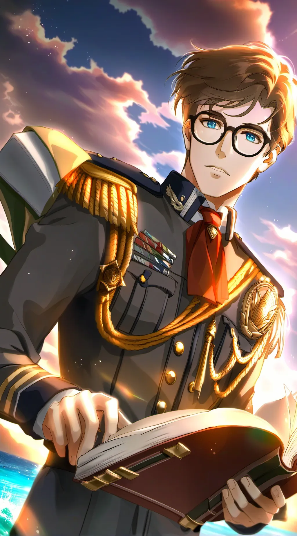 ai character: Armin Arlert background