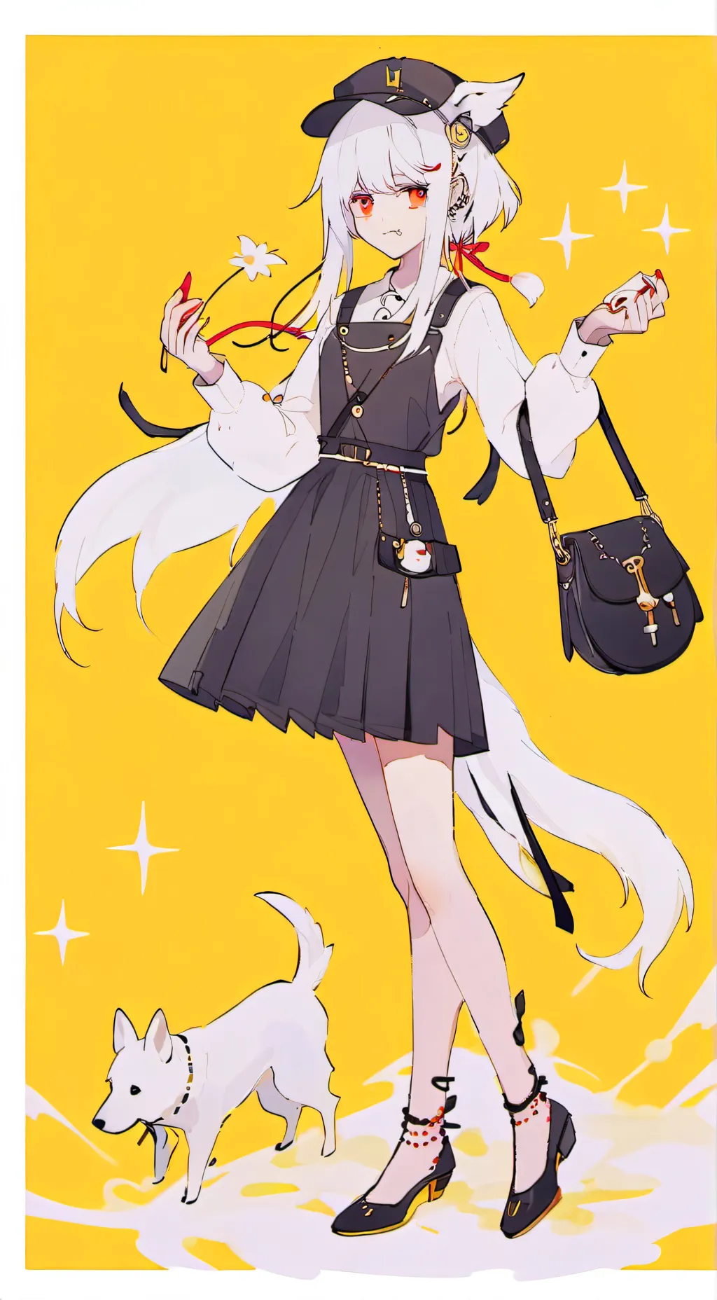 ai character: Loona  background