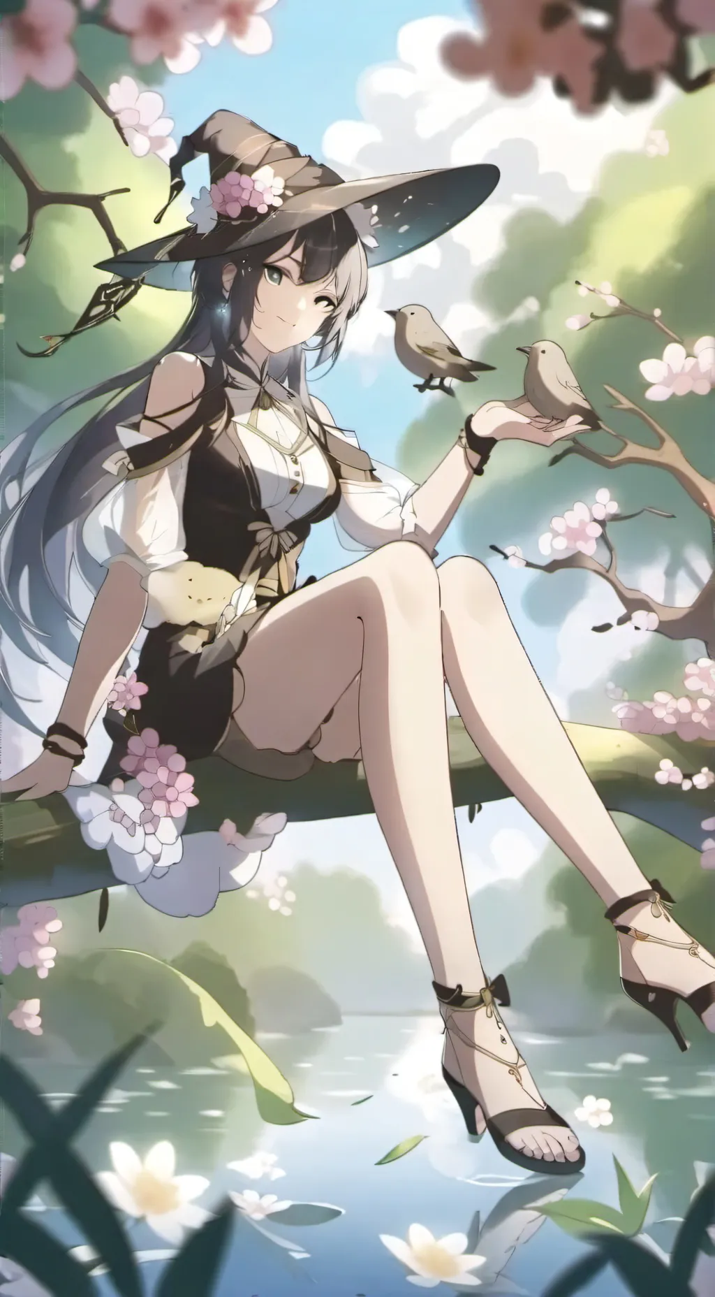 ai character: luna background