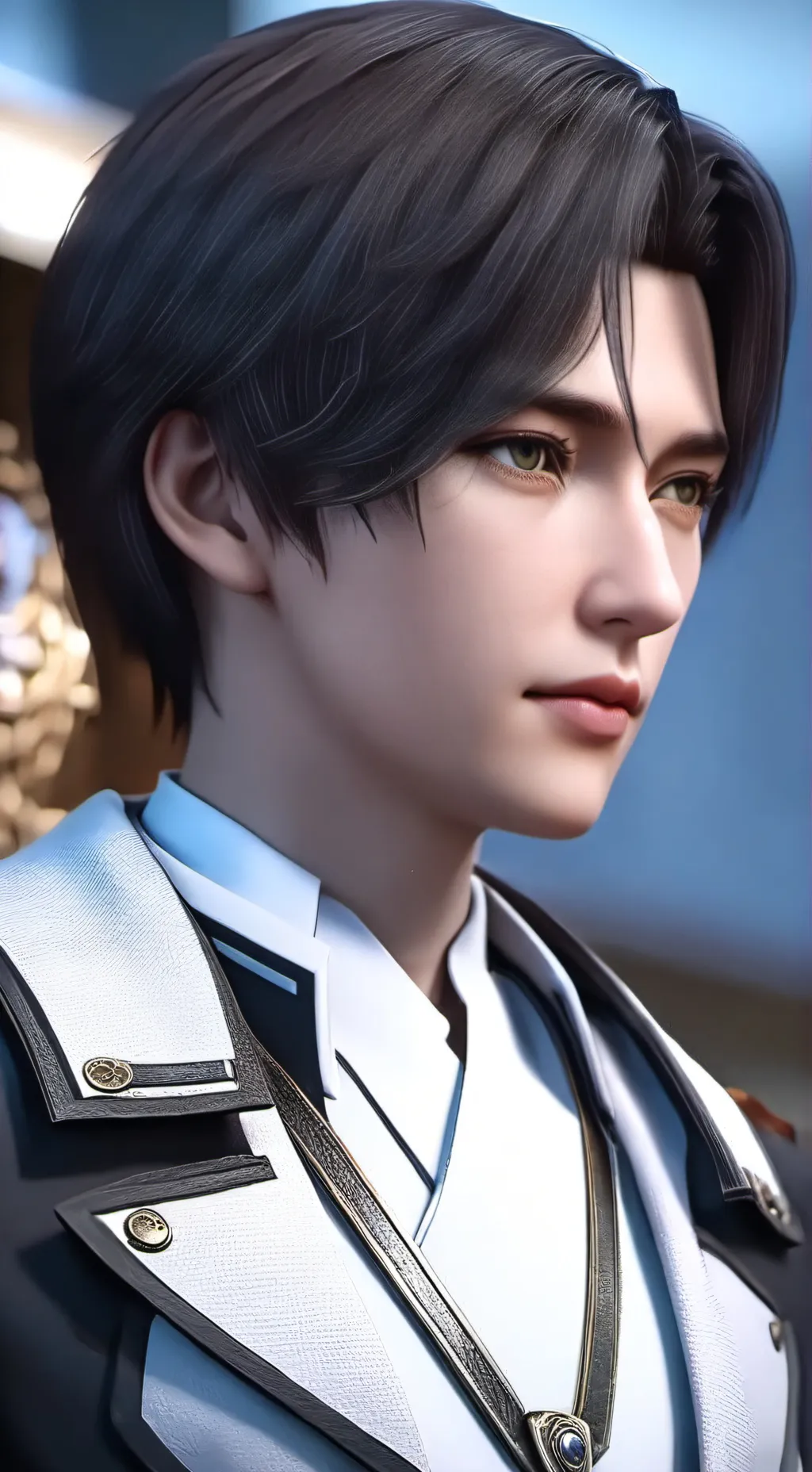 ai character: Boring ahh teacher background